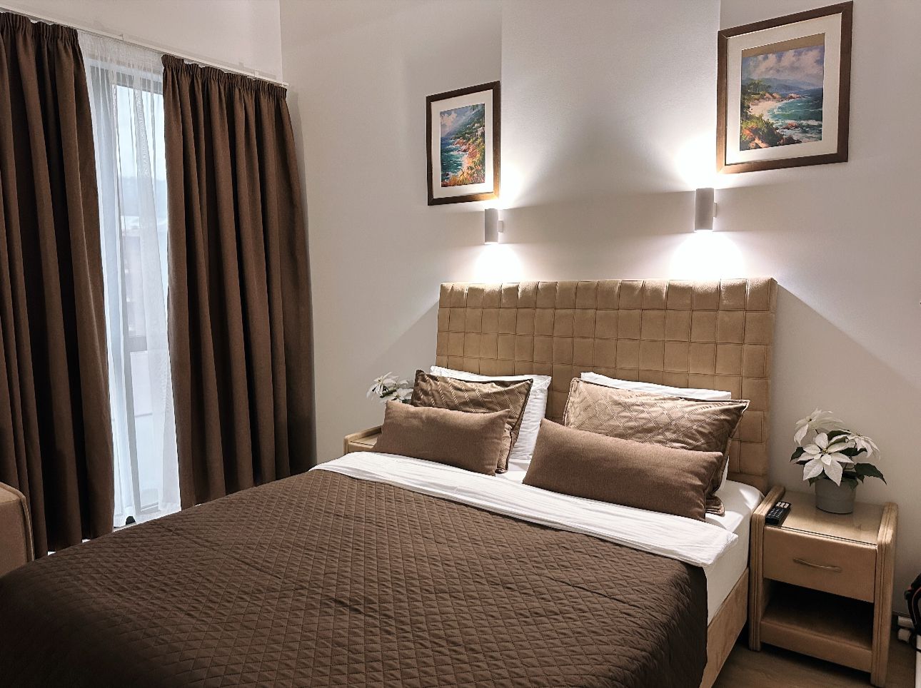 Апартаменты с 1 спальней