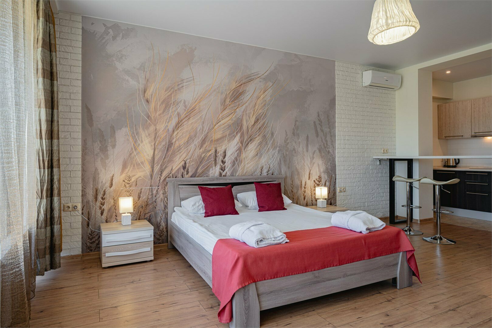 Апартаменты с видом на горы