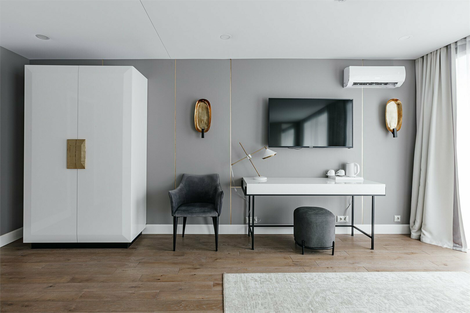 Двухместный номер Делюкс с 1 кроватью и балконом