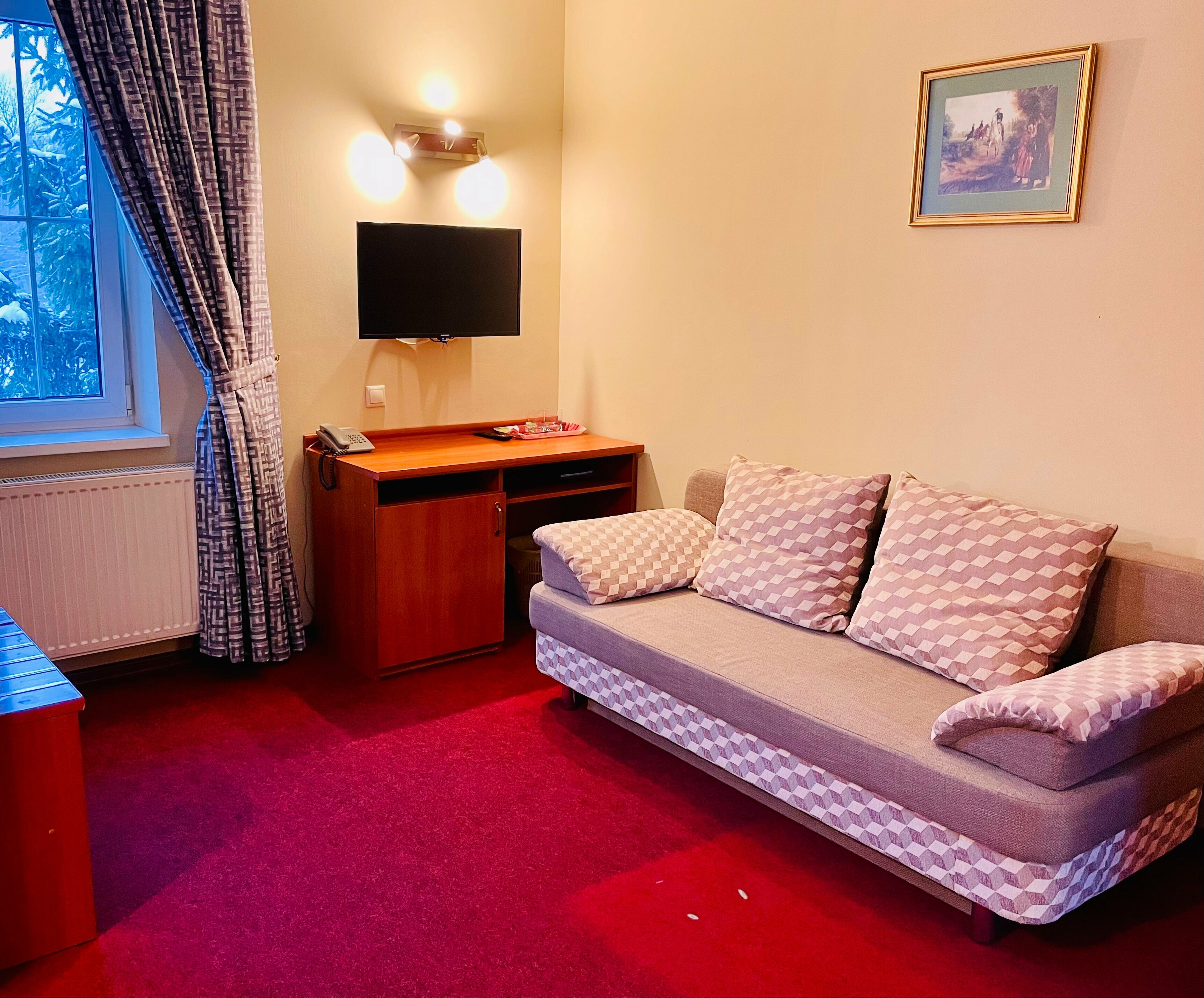 Двухместный двухкомнатный номер I категории "Комфорт"