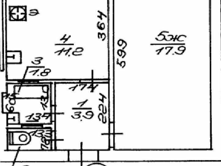 Апартаменты с балконом