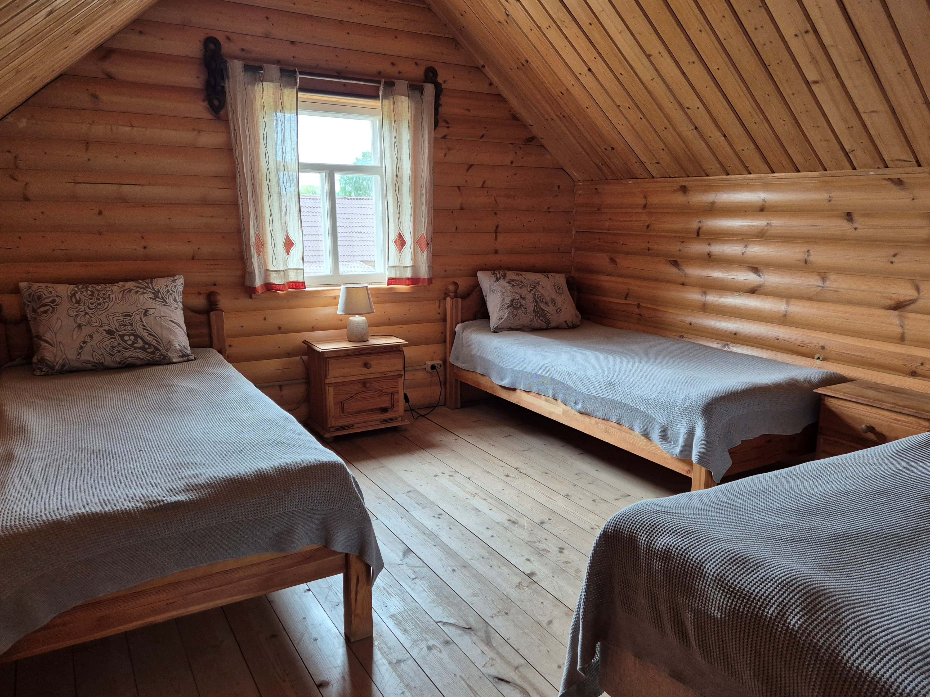 Русский дом с печью