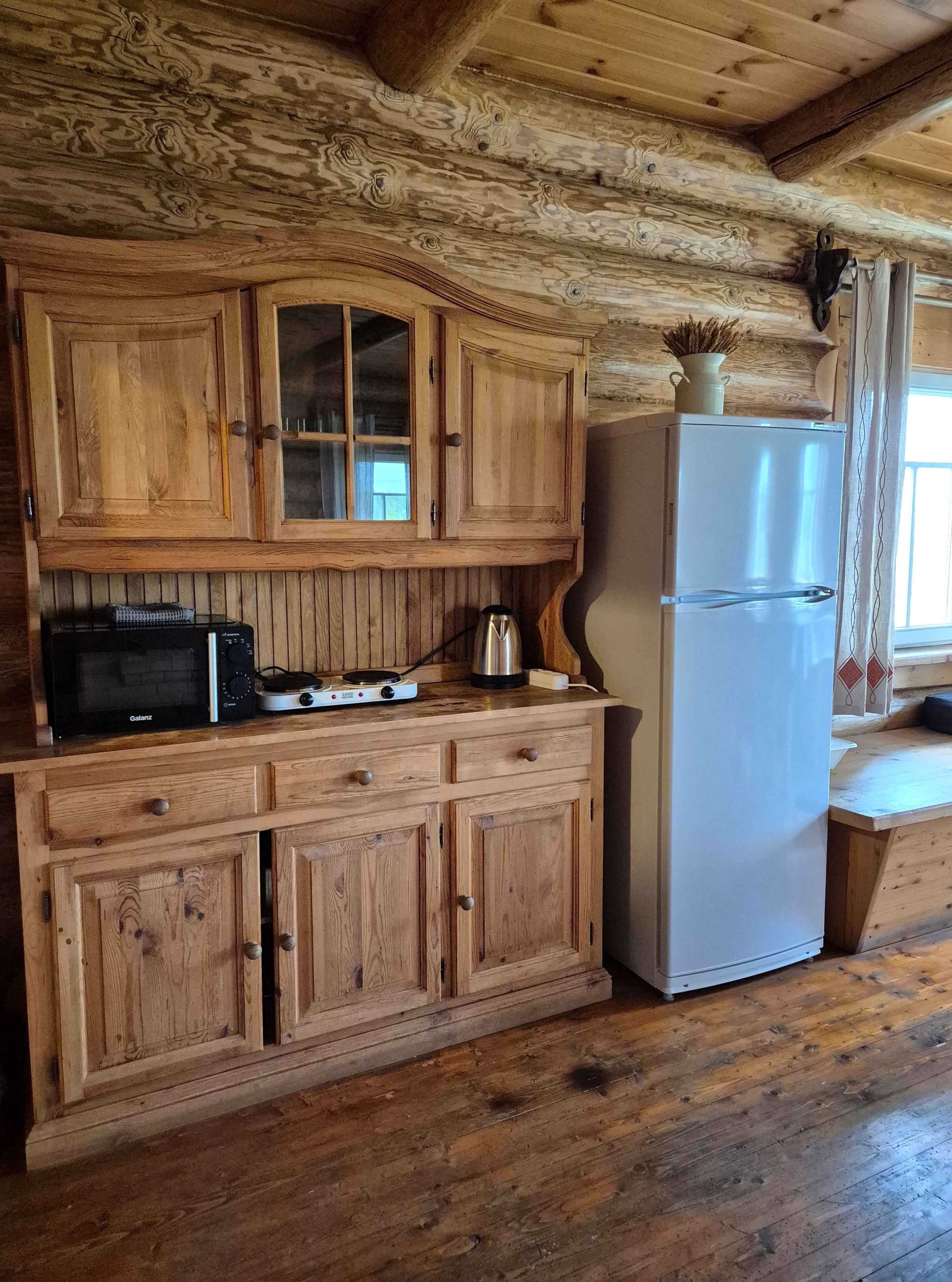 Русский дом с печью