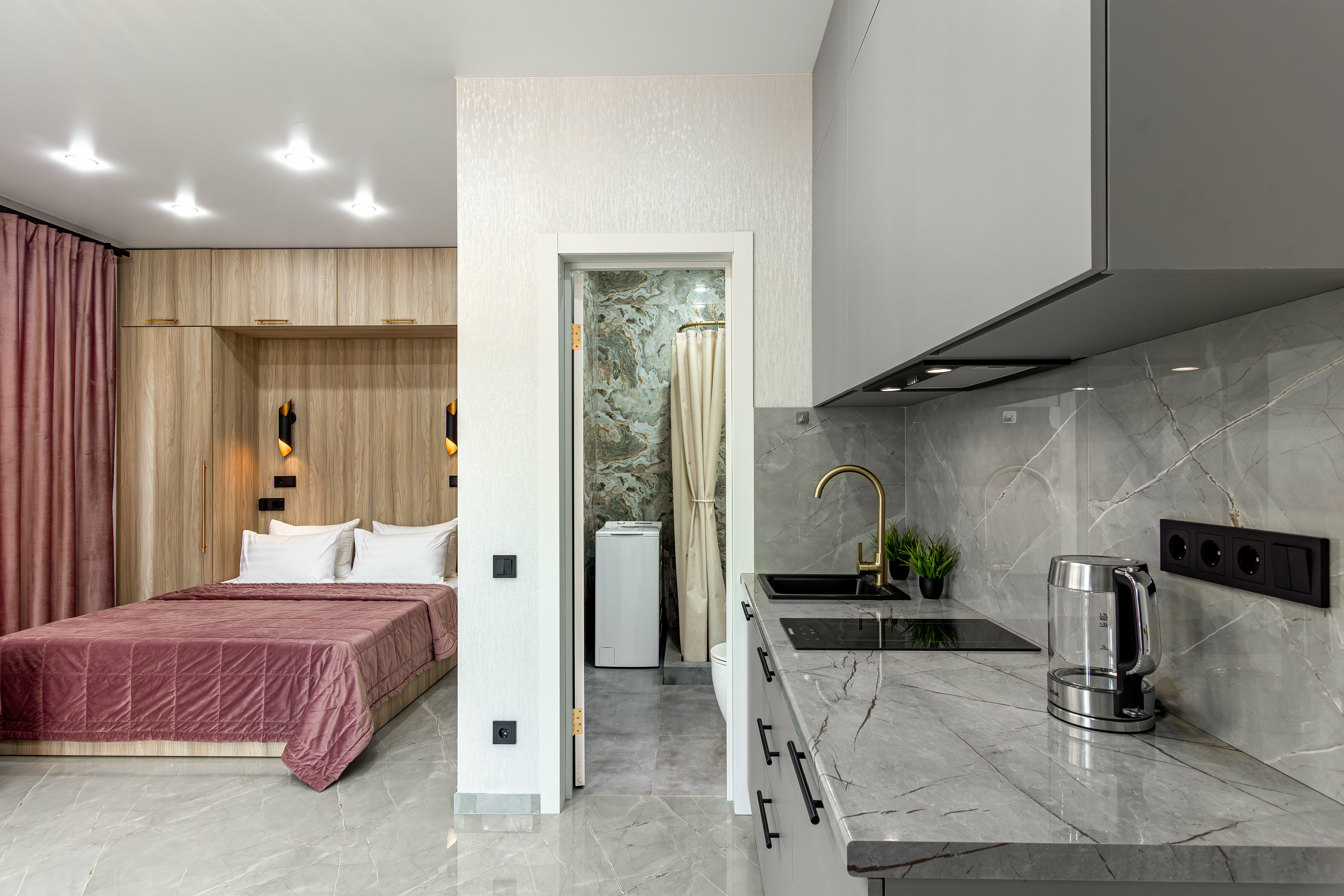 Номер-студия с видом на горы