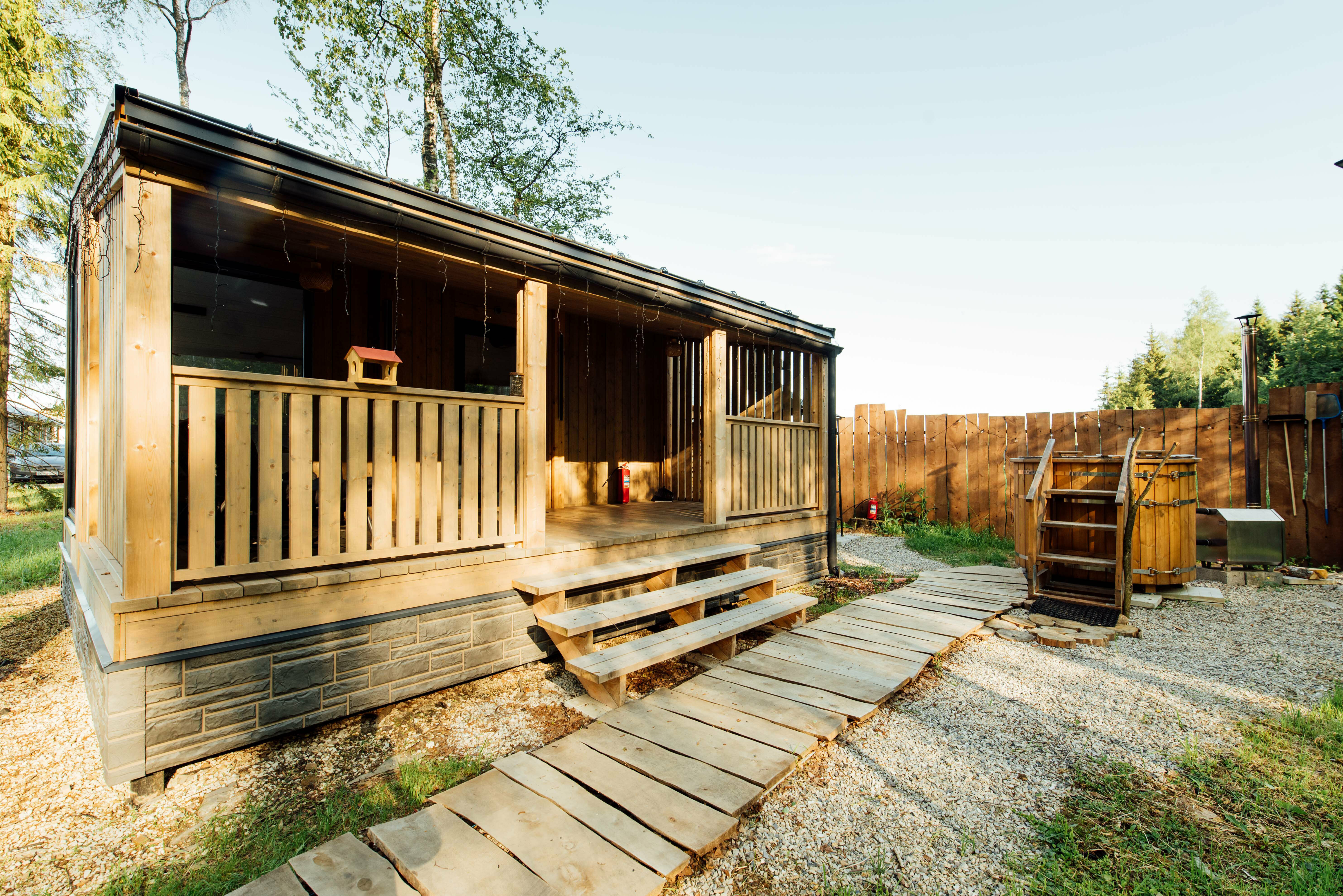 Дом с видом на лес