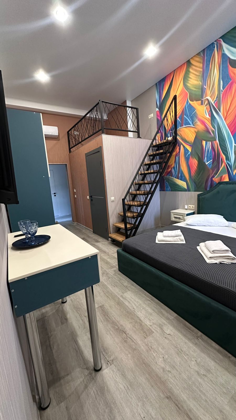 Двухуровневые апартаменты