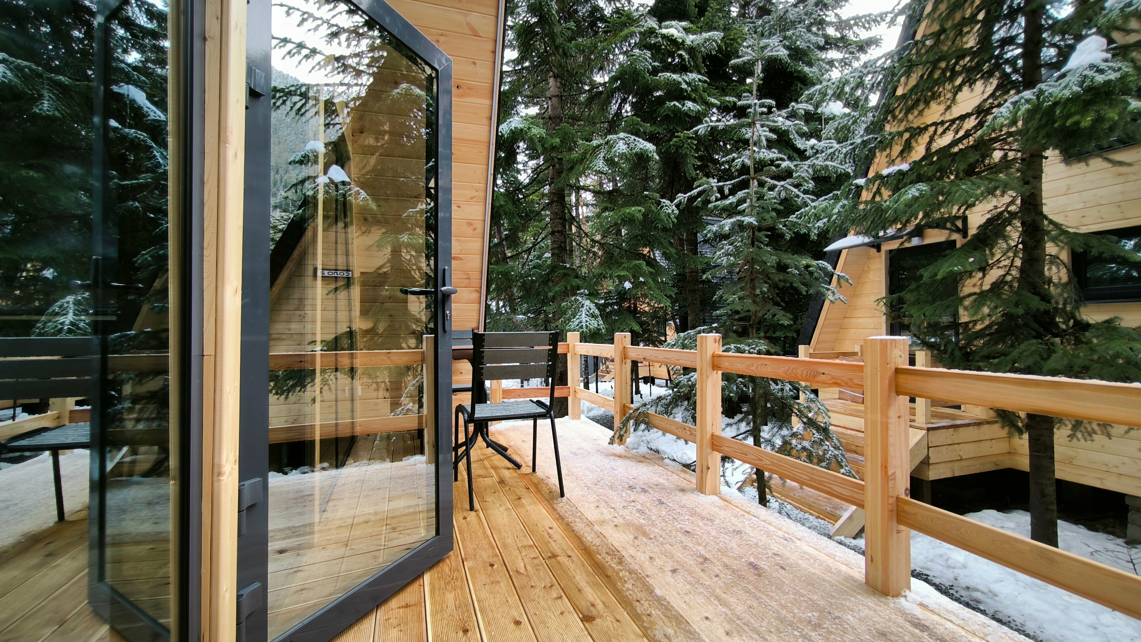 Дом в лесу на второй линии от реки Соло 6  (без посещения бани и бассейна)