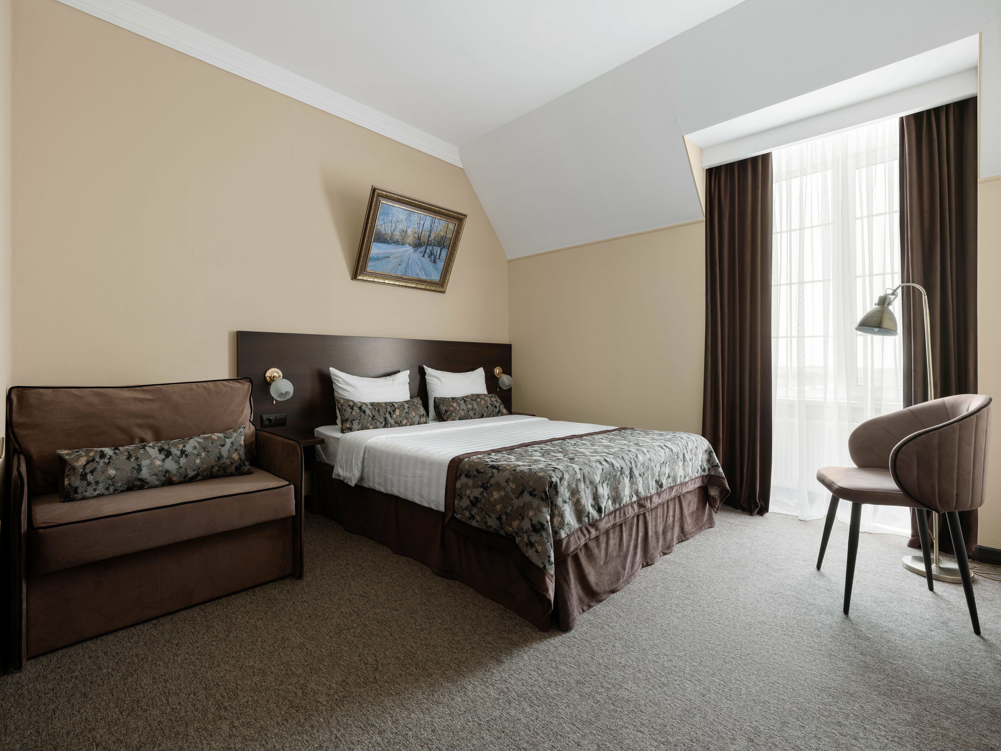 Стандарт двухместный + доп. местом (90*200) и мини кухней