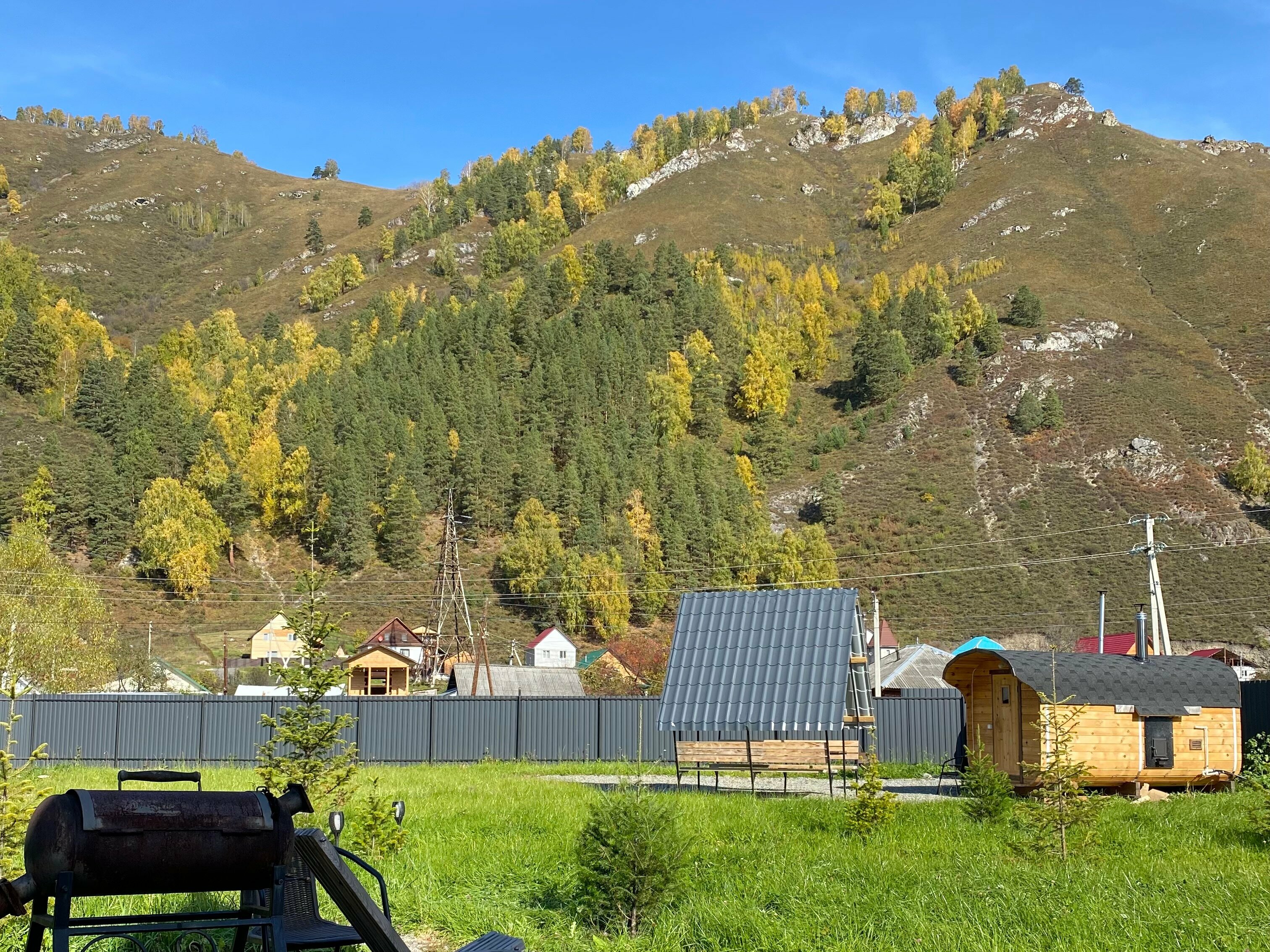 Коттедж с видом на лес