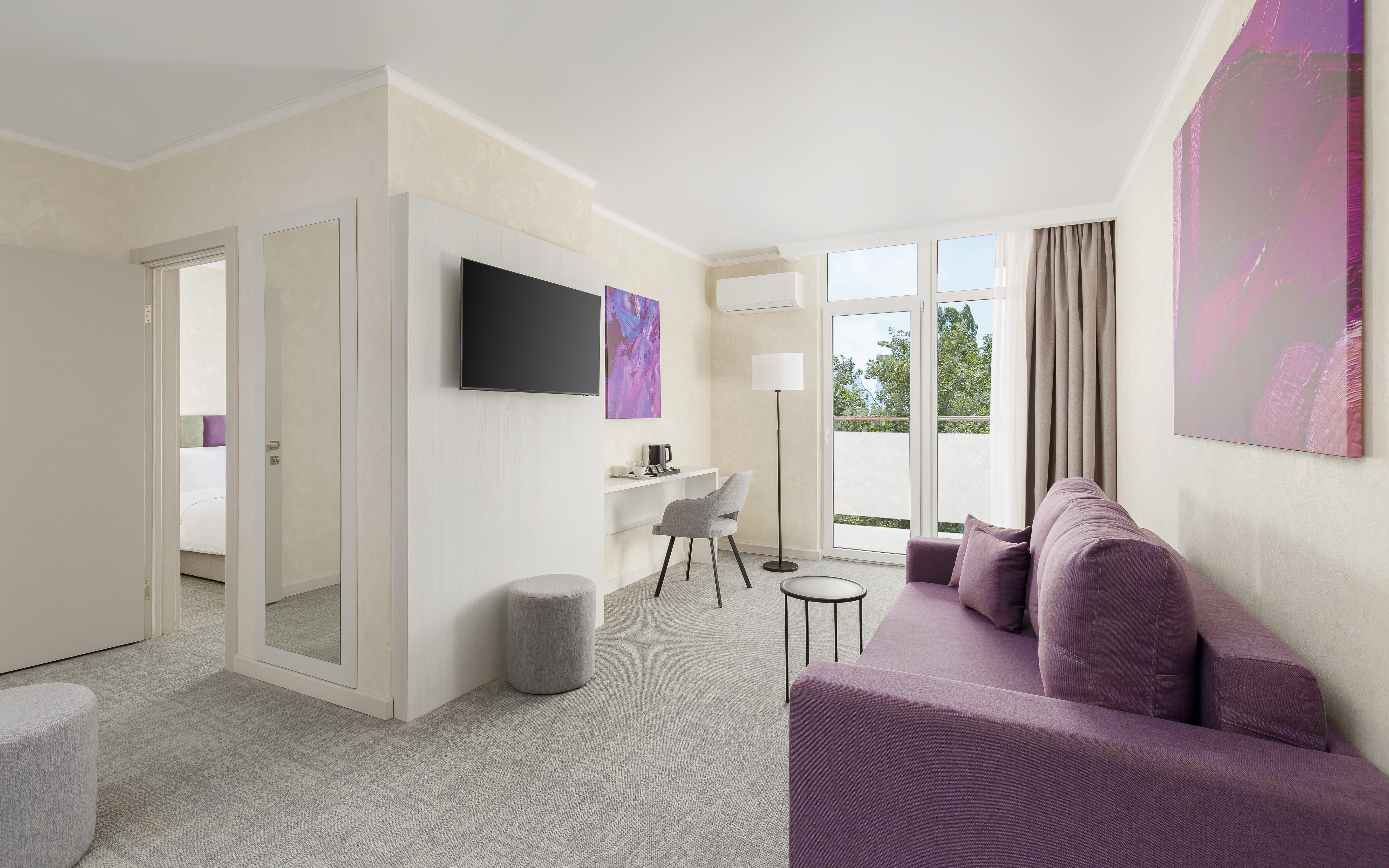 Альфа Премиум Двухкомнатный Люкс с балконом