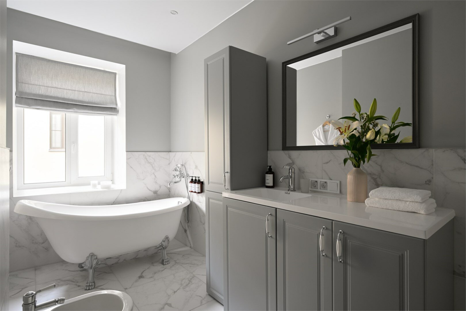 Люкс с 1 спальней и кухней-гостиной