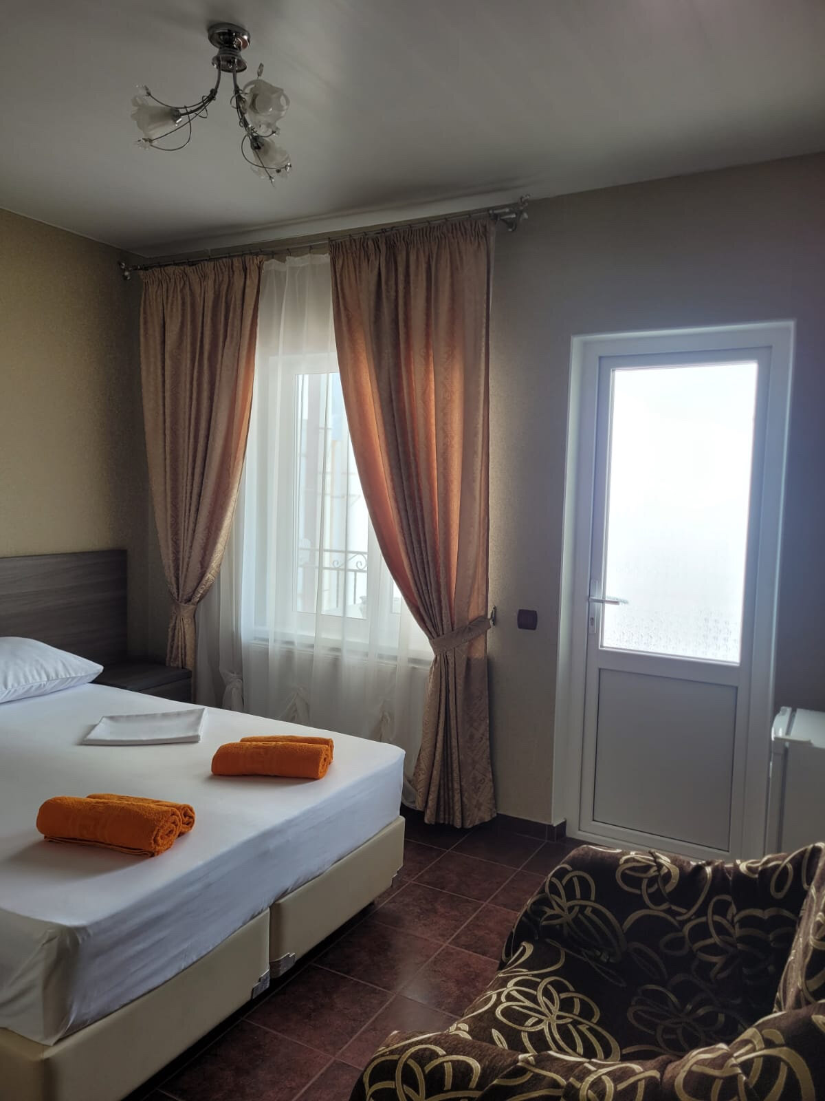 Двухместный номер с 1 кроватью или 2 отдельными кроватями и балконом