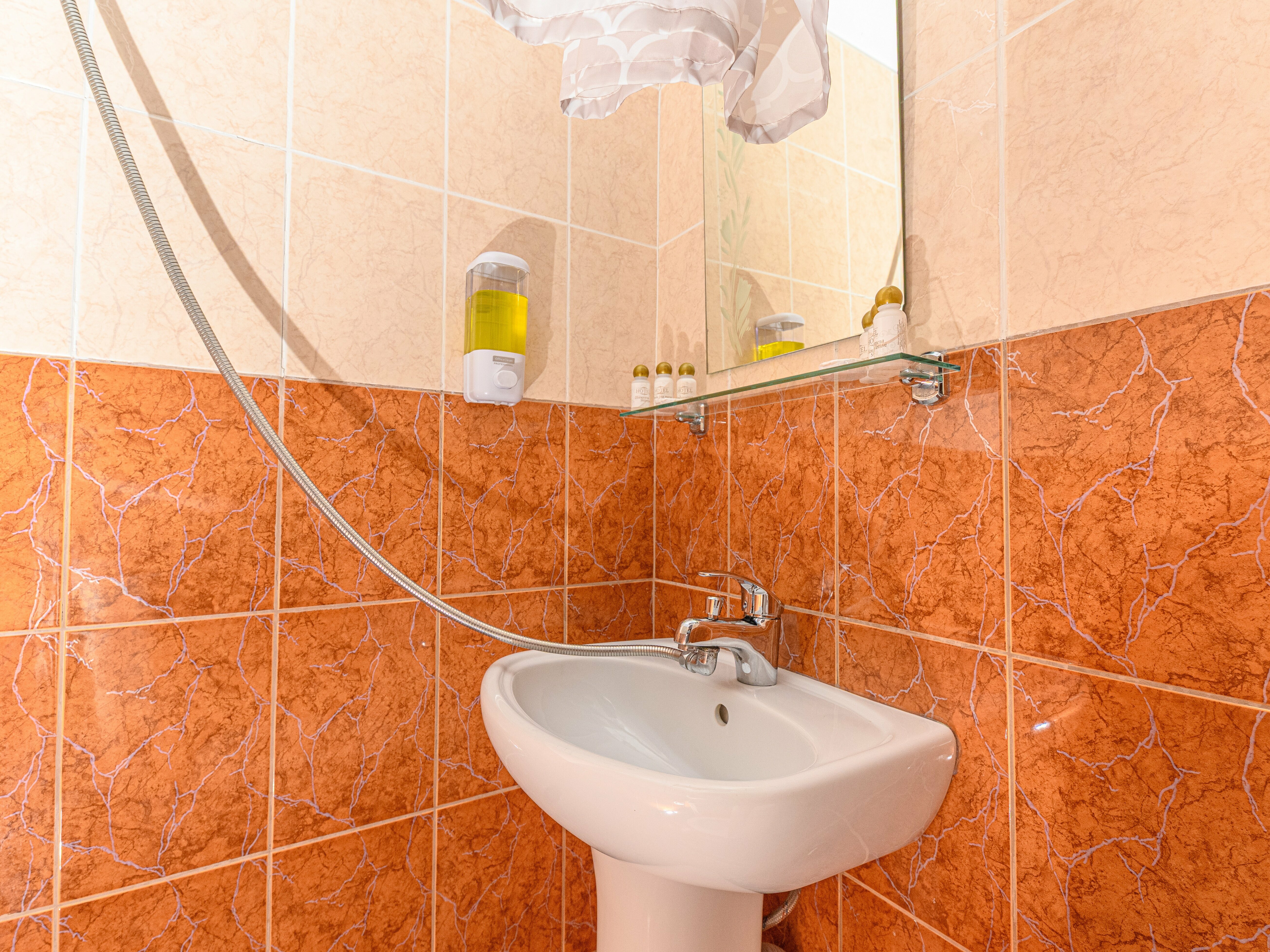 Двухместный номер с 2 отдельными кроватями, вид на горы