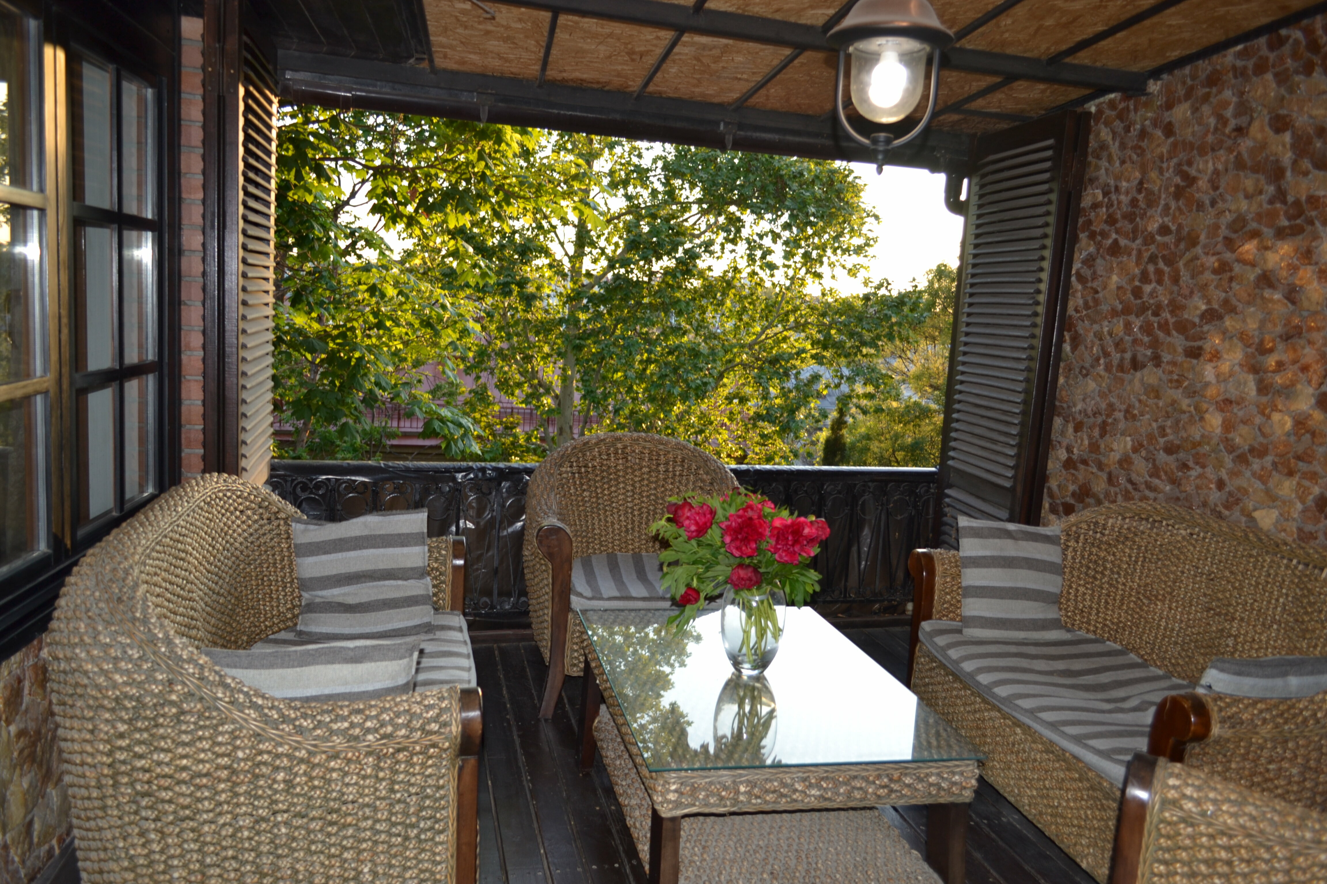 Семейный "Люкс" 101 с террасой и камином