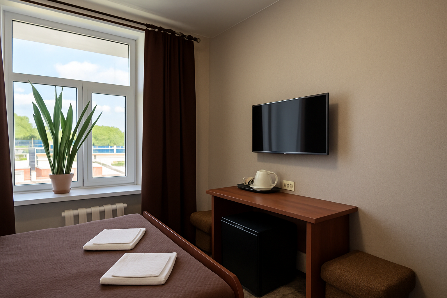 Стандартный двухместный номер с 1 кроватью