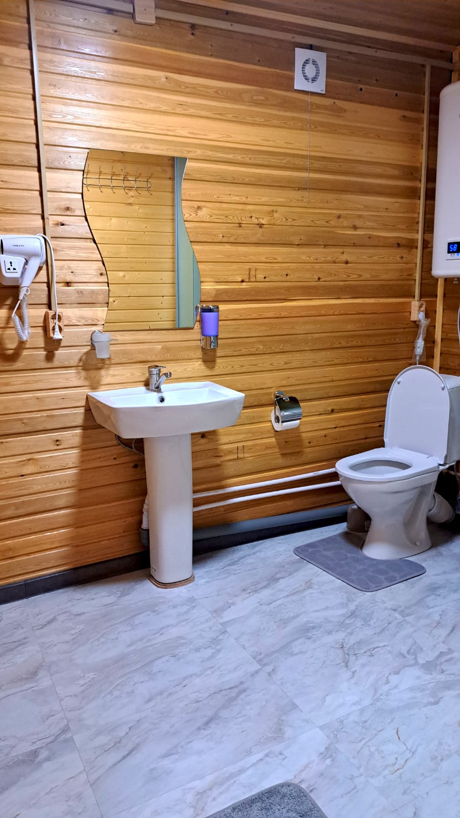 Трехместный номер с террасой