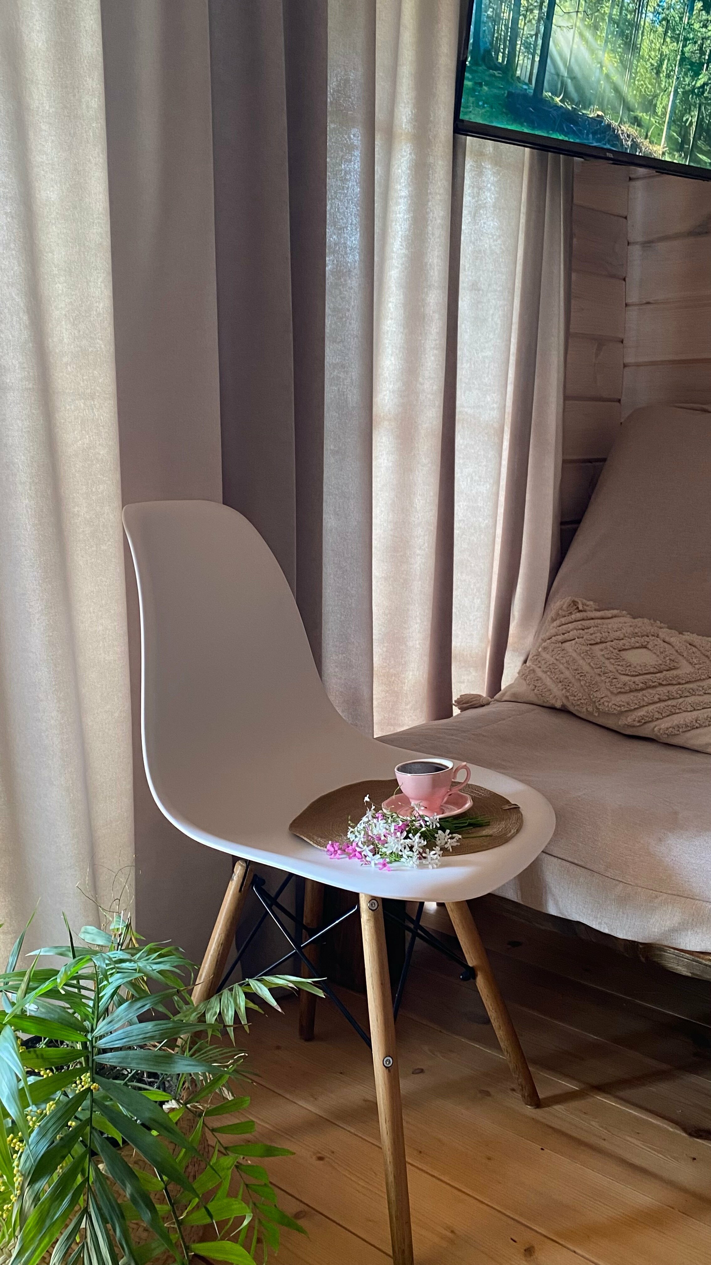 Двухместный номер с 1 кроватью и балконом