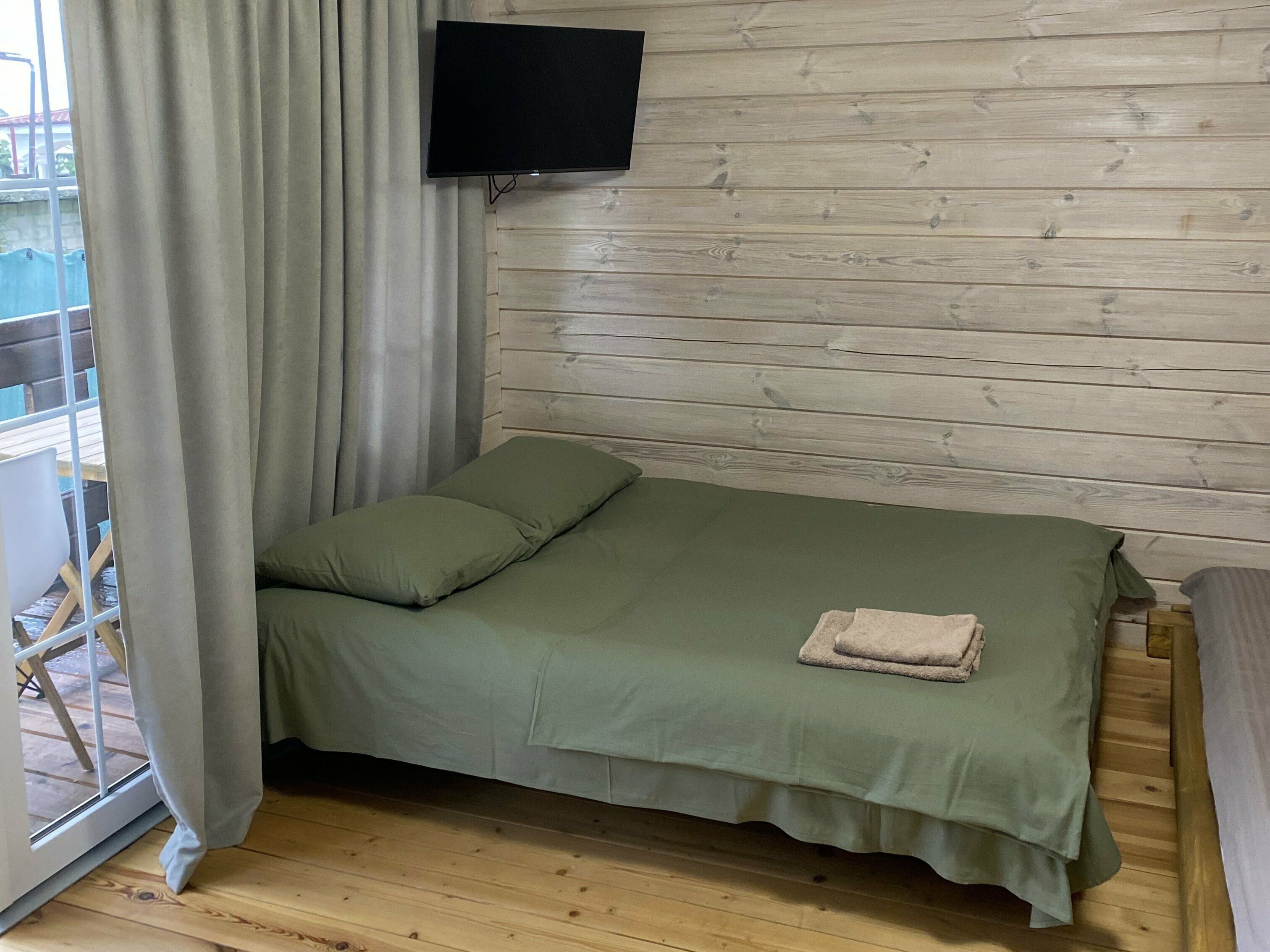 Двухместный номер с 1 кроватью и балконом