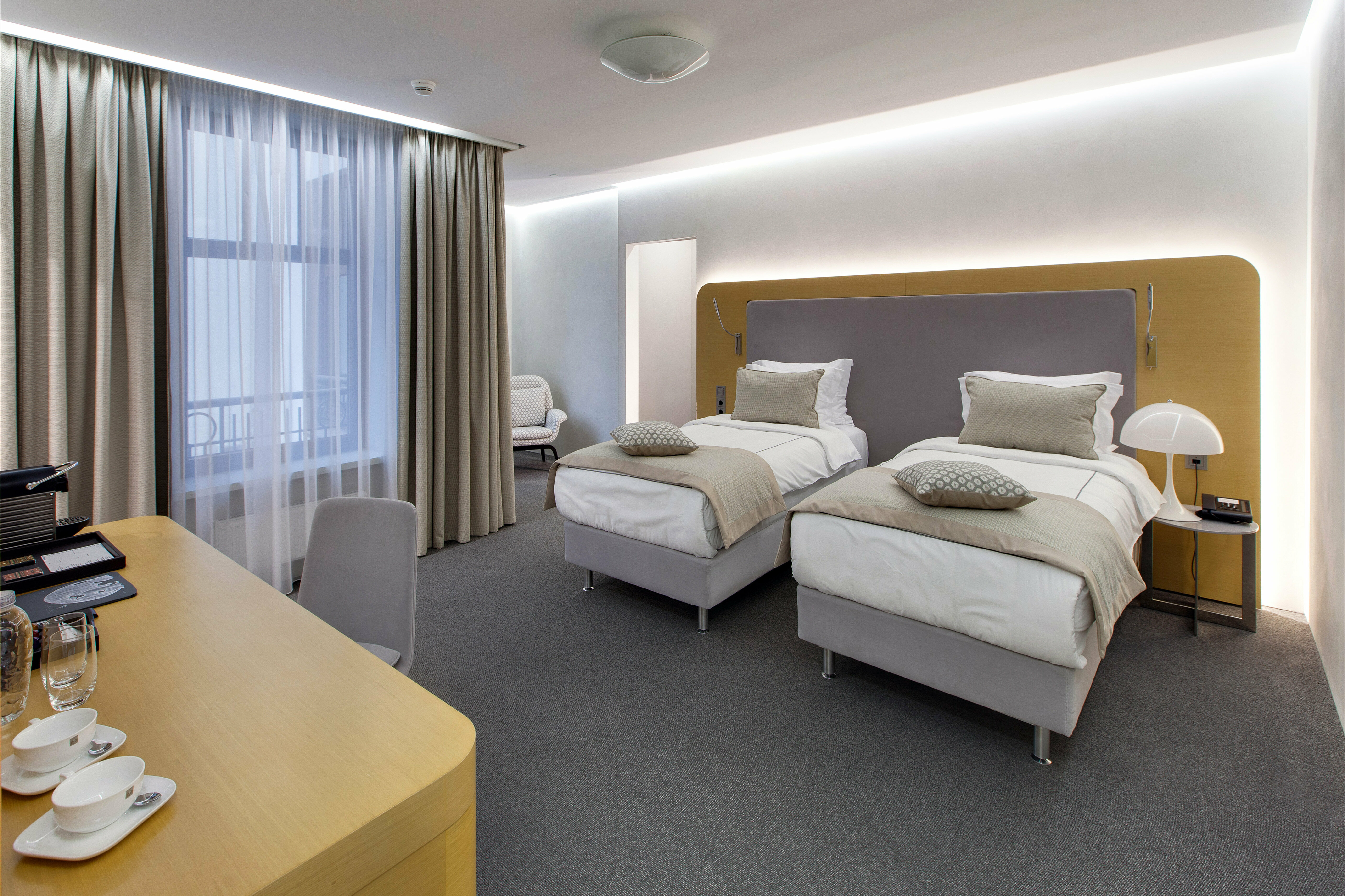 Делюкс с двумя отдельными кроватями