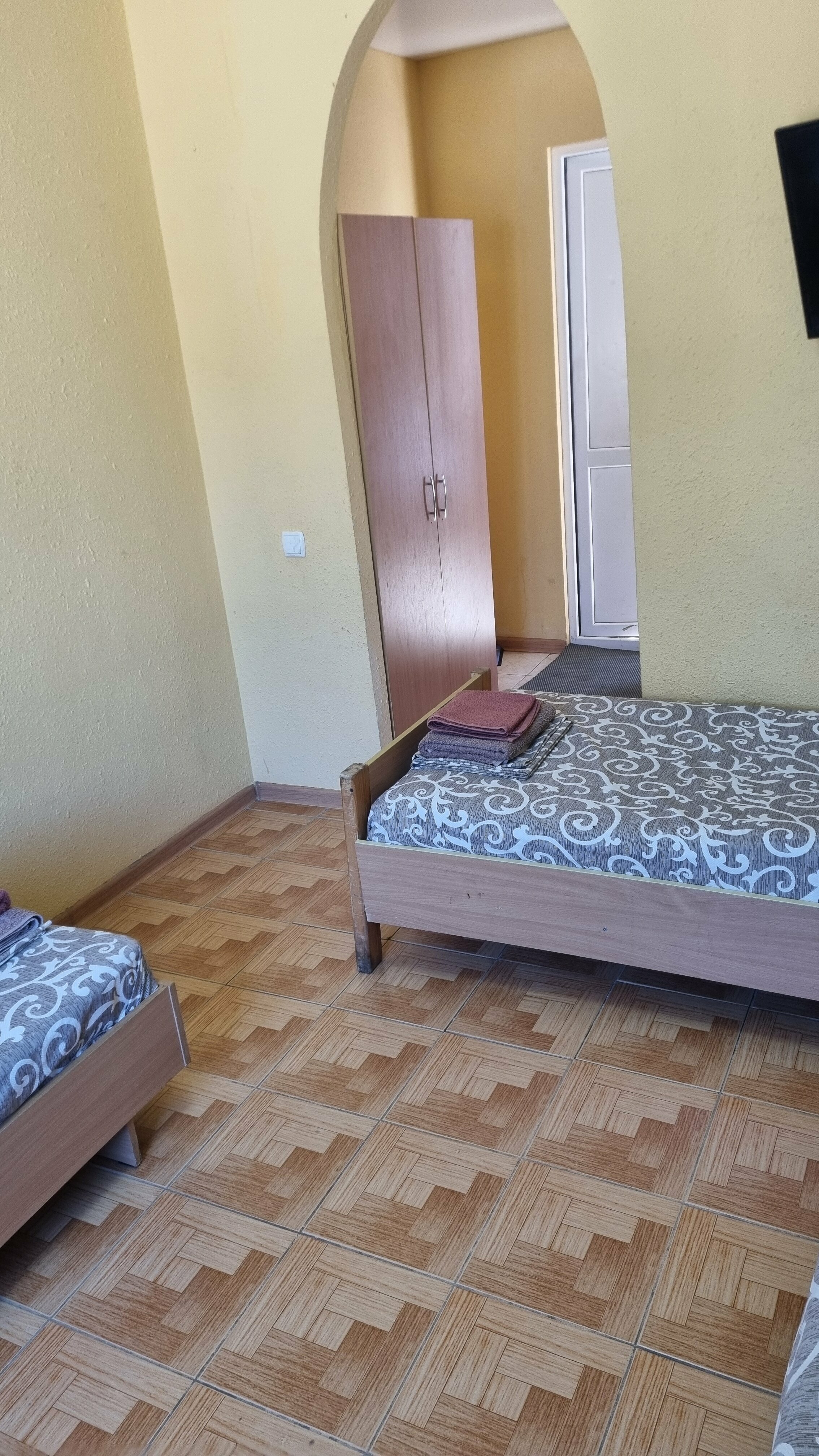 Двухместный номер с 2 отдельными кроватями и душем