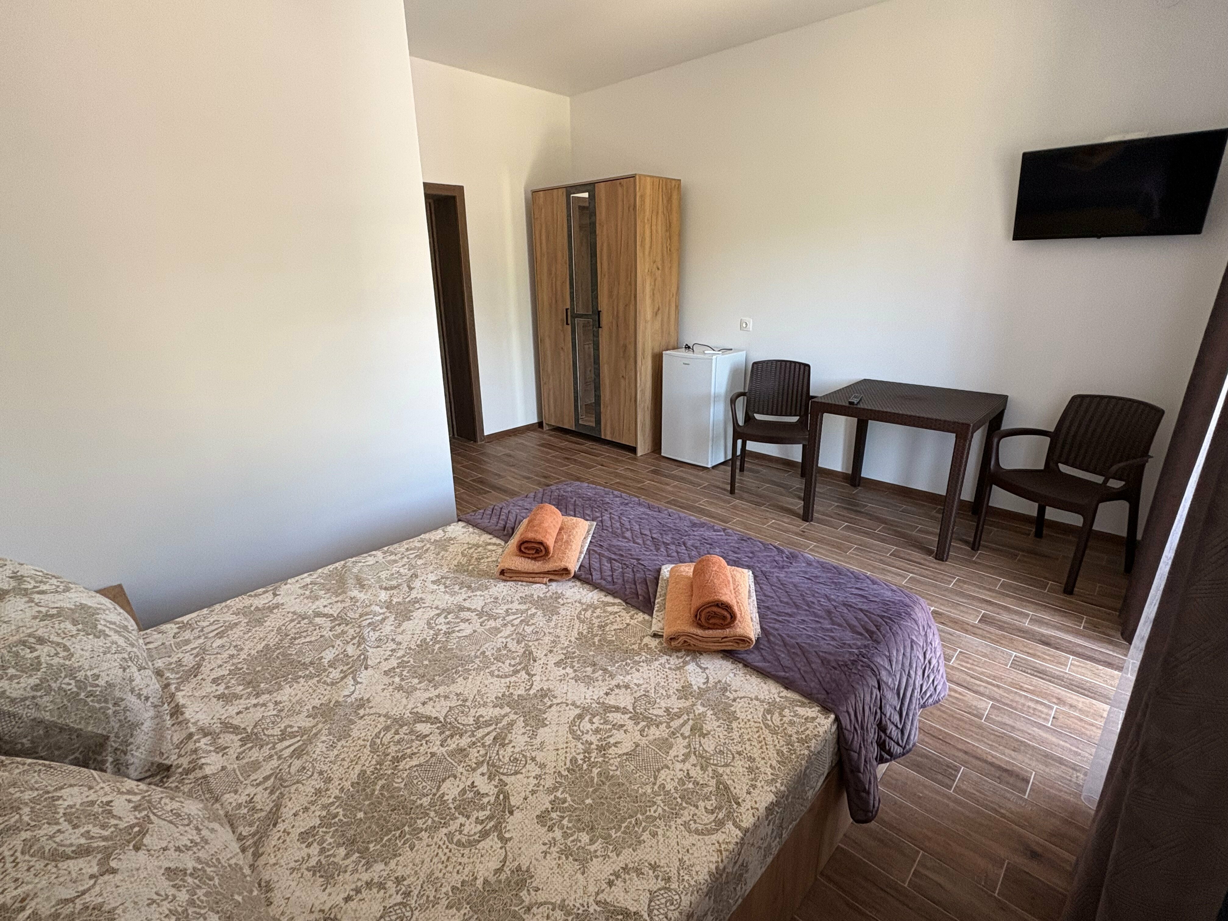 Двухместный номер Делюкс с 1 кроватью и балконом