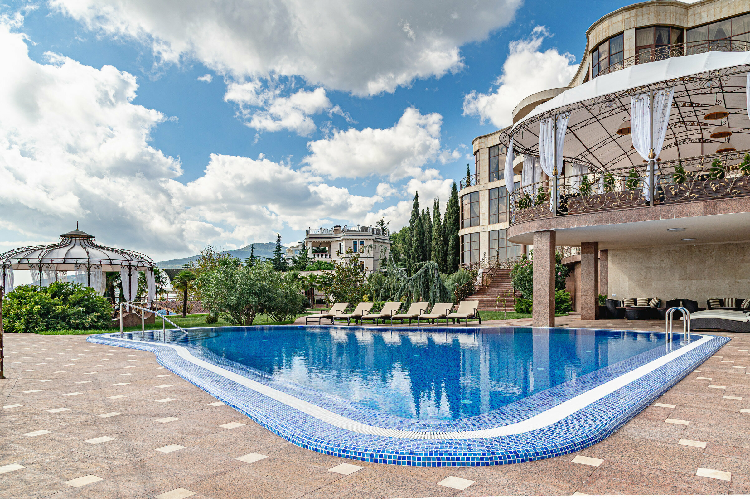 Вилла с видом на море