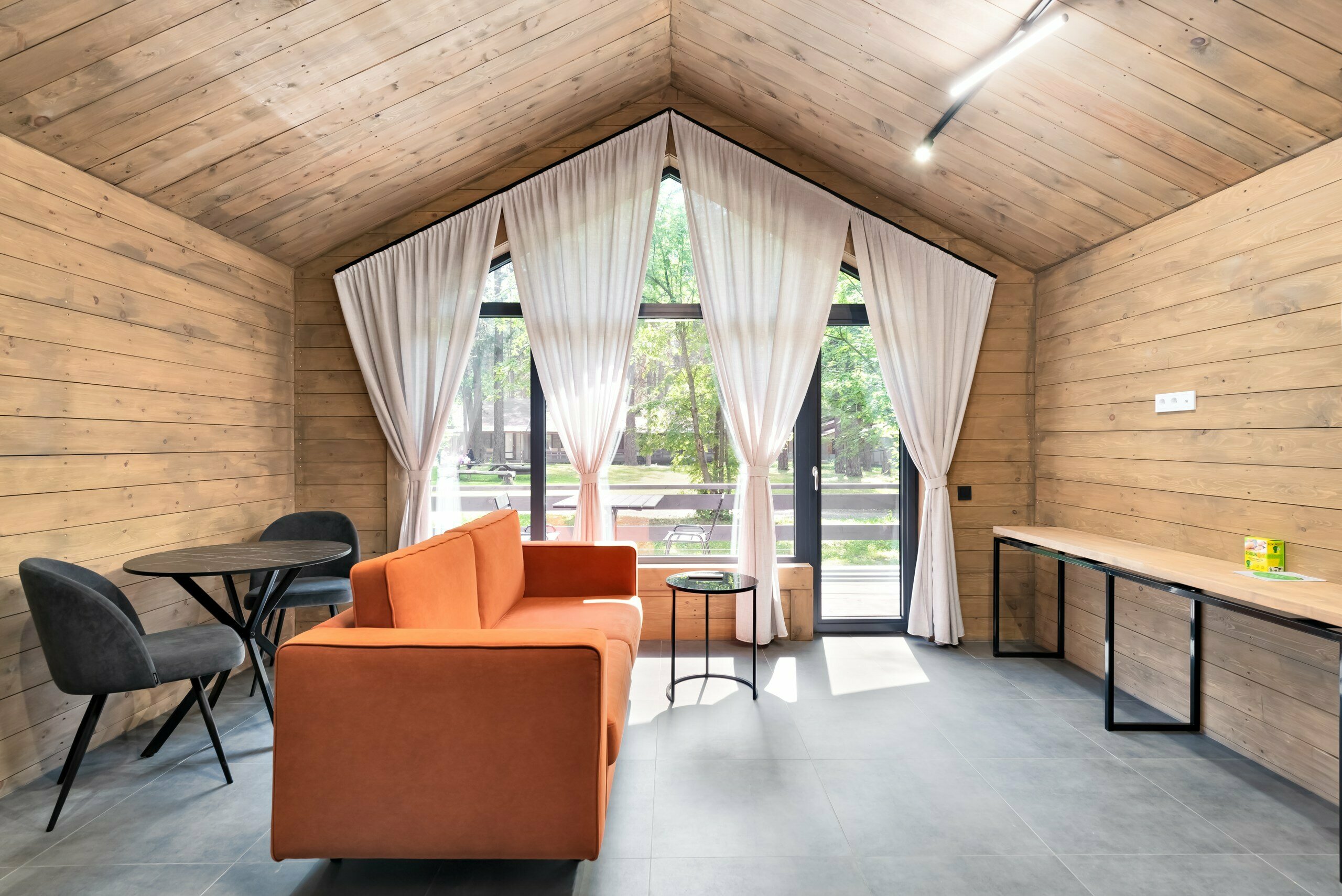 Панорамный домик