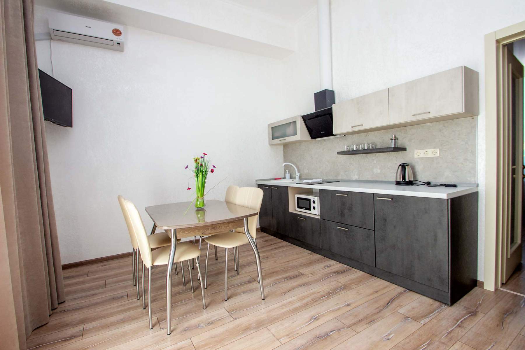 Апартаменты с 1 спальней