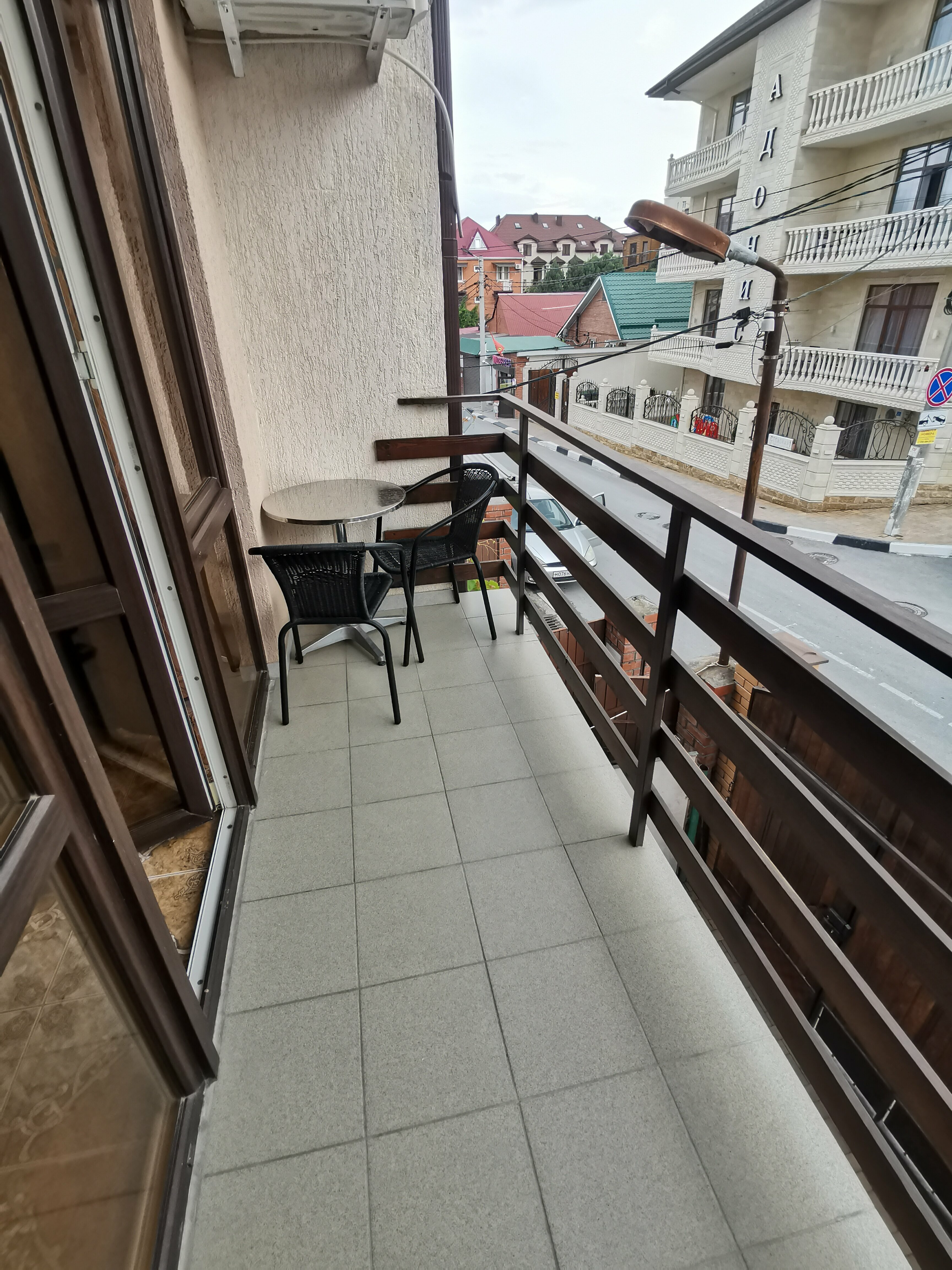 Двухместный номер с 1 кроватью и балконом