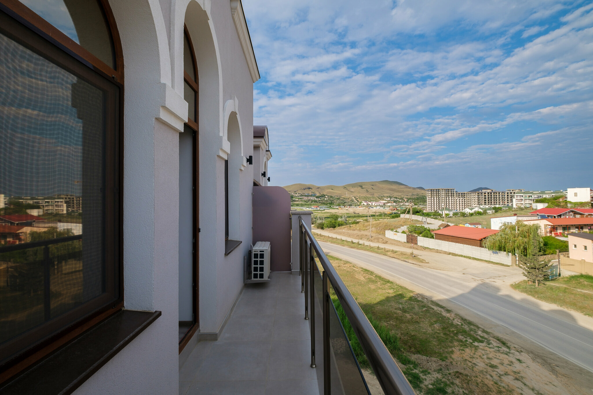 Двухместный номер Делюкс с 1 кроватью и балконом, вид на море