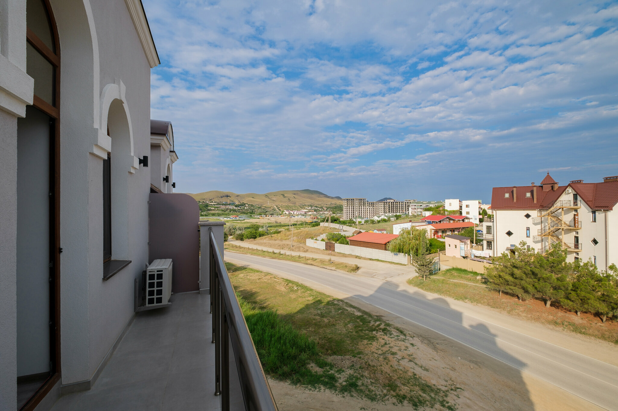 Двухместный номер Делюкс с 1 кроватью и балконом, вид на море