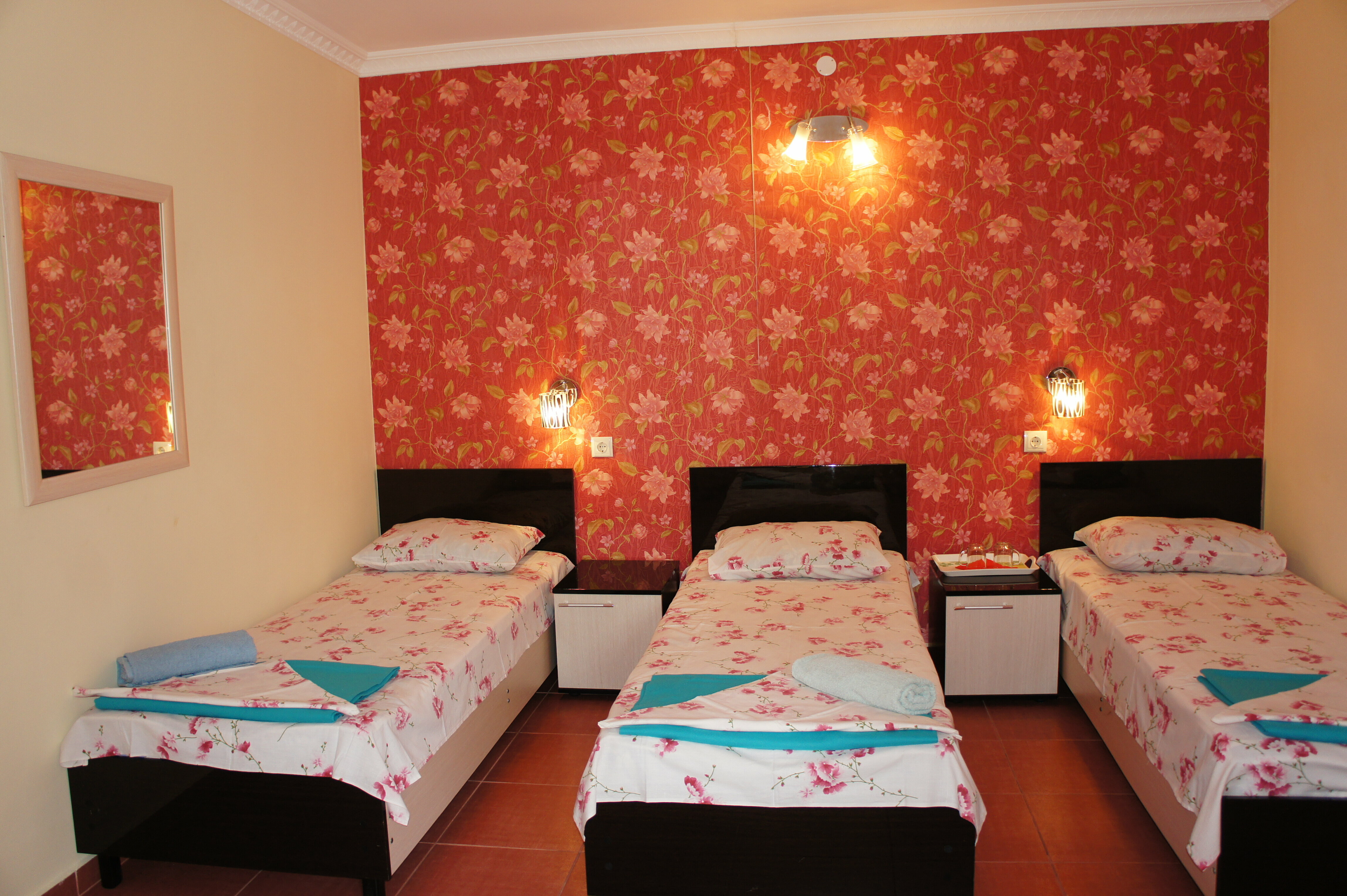 Трехместный номер с раздельными кроватями