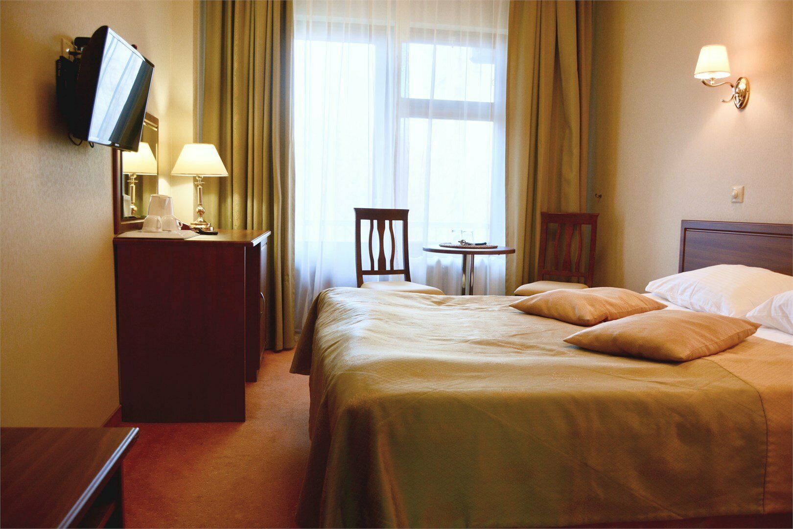 Улучшенный номер с кроватью размера «king-size» или 2 отдельными кроватями