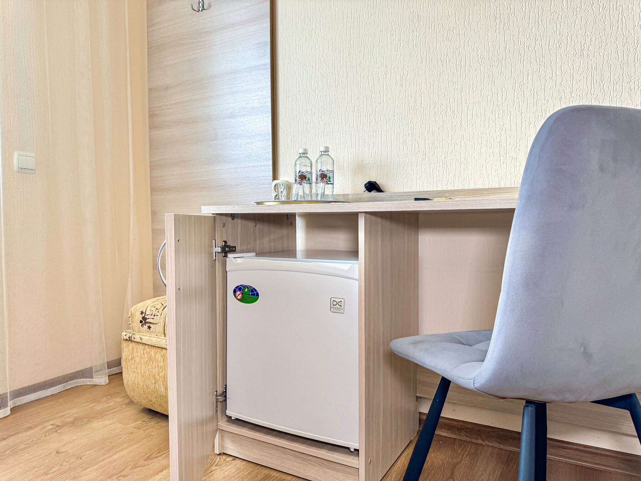 Двухместный номер с двумя раздельными кроватями с одним доп. местом