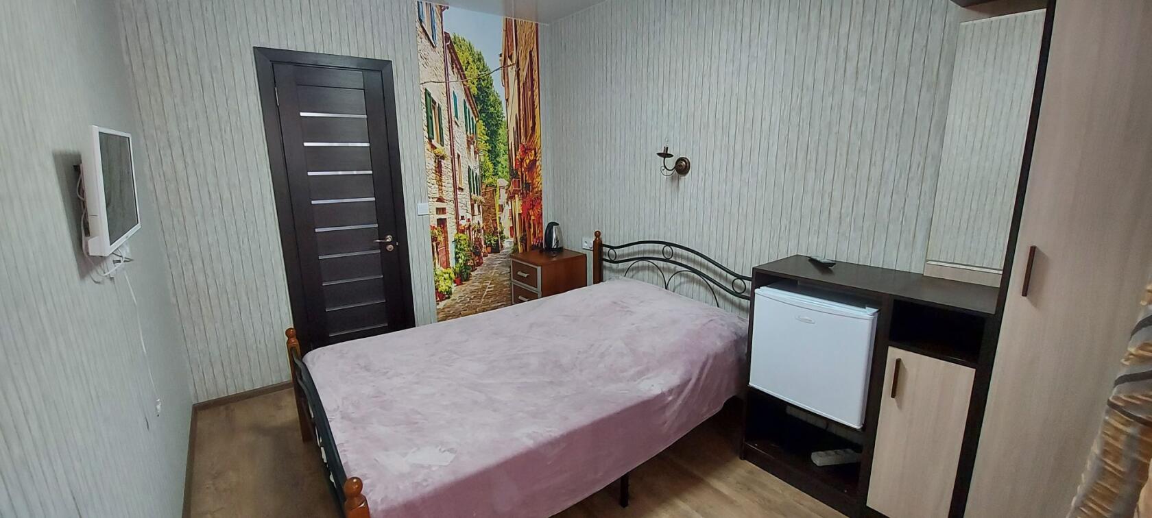 Двухместный номер с 1 кроватью и балконом