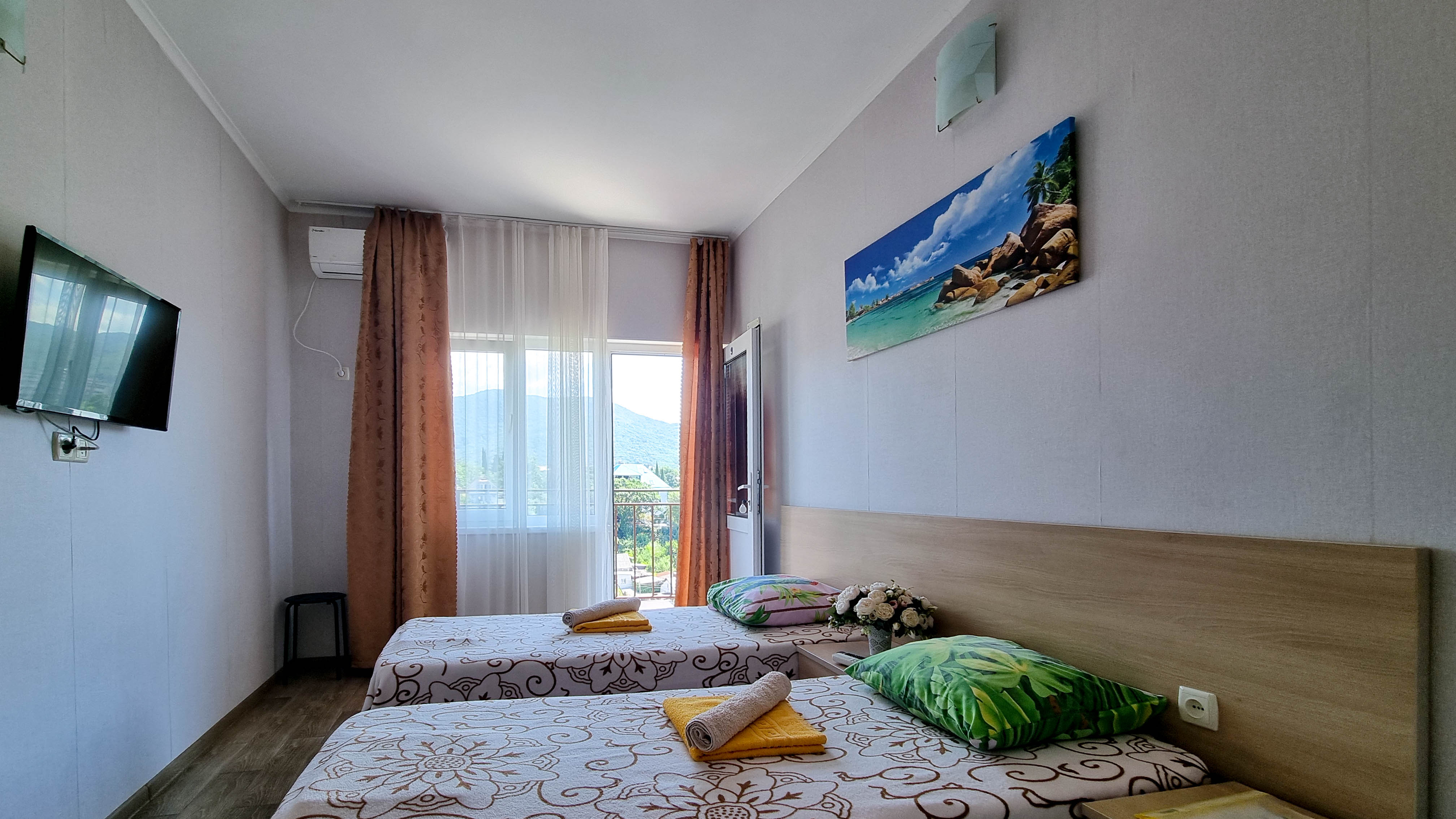 Стандартный двухместный номер с 1 кроватью или 2 отдельными кроватями