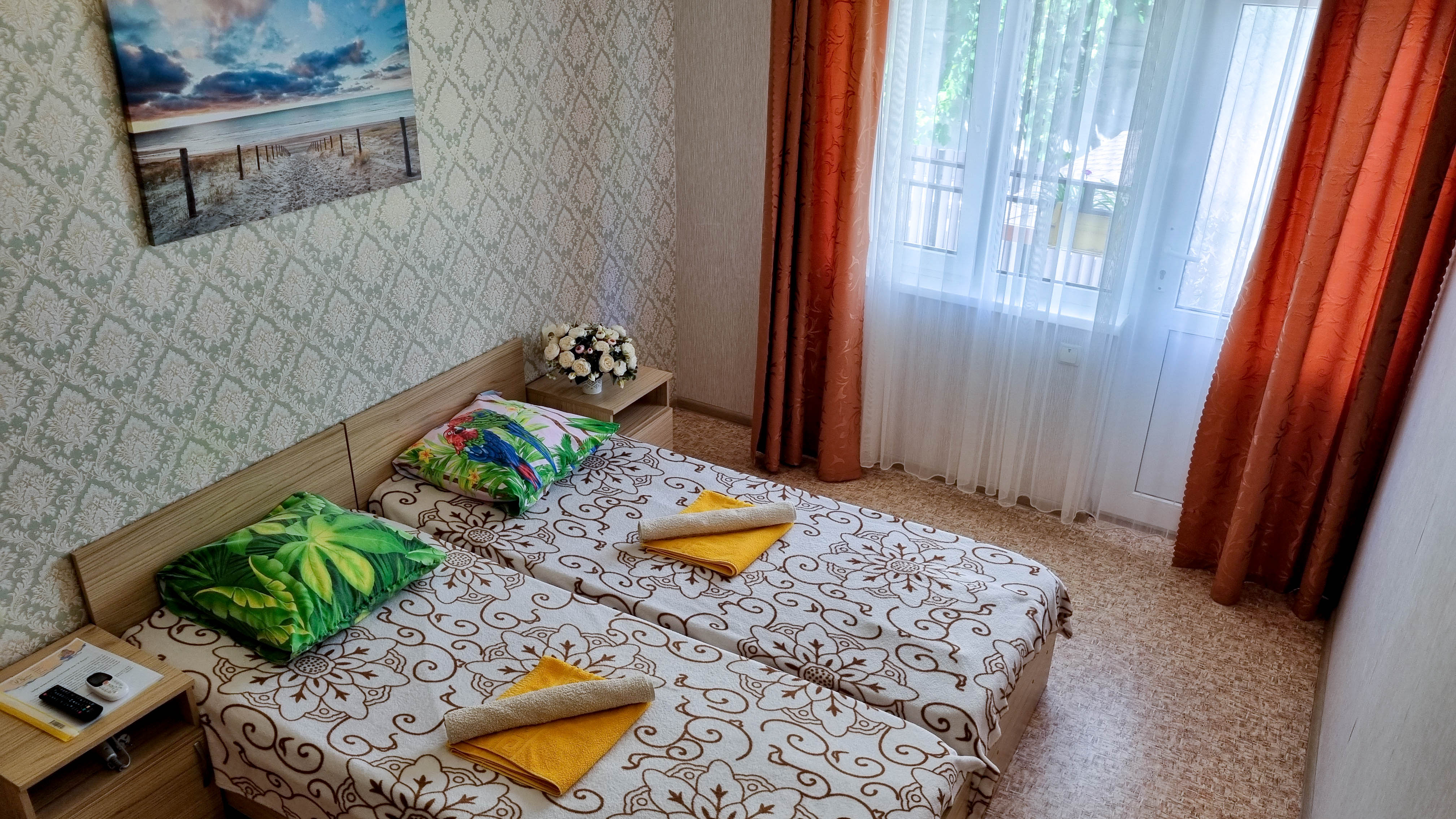 Стандартный двухместный номер с 1 кроватью или 2 отдельными кроватями