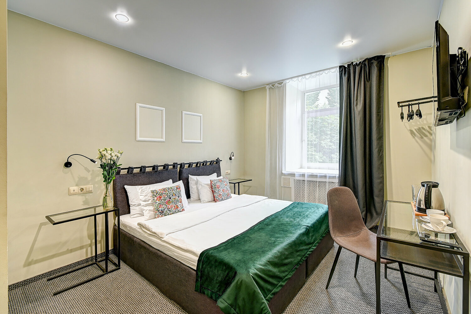 Стандартный двухместный номер с 1 кроватью или 2 отдельными кроватями