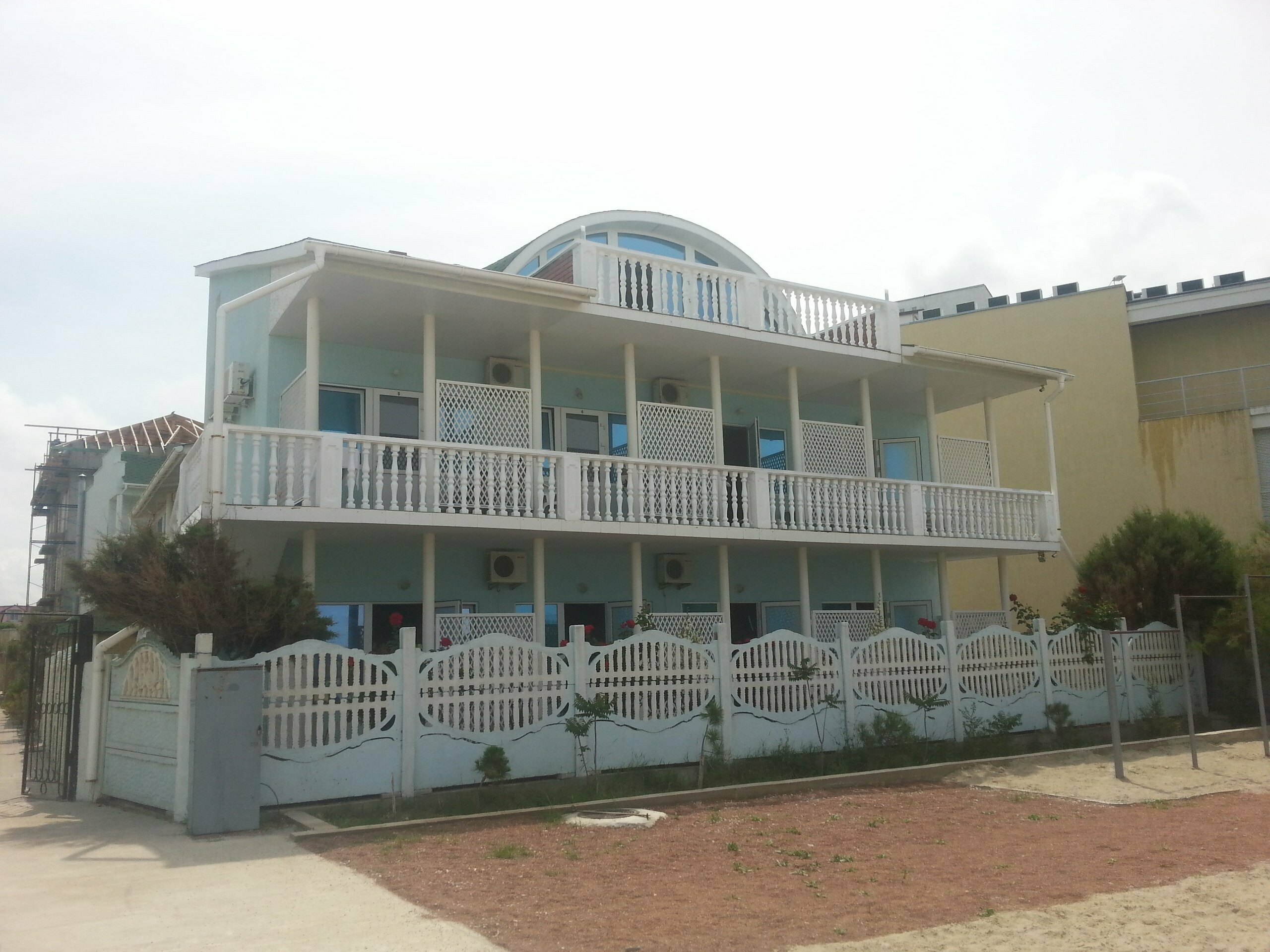 Стандартный двухместный номер с 2 отдельными кроватями, вид на море