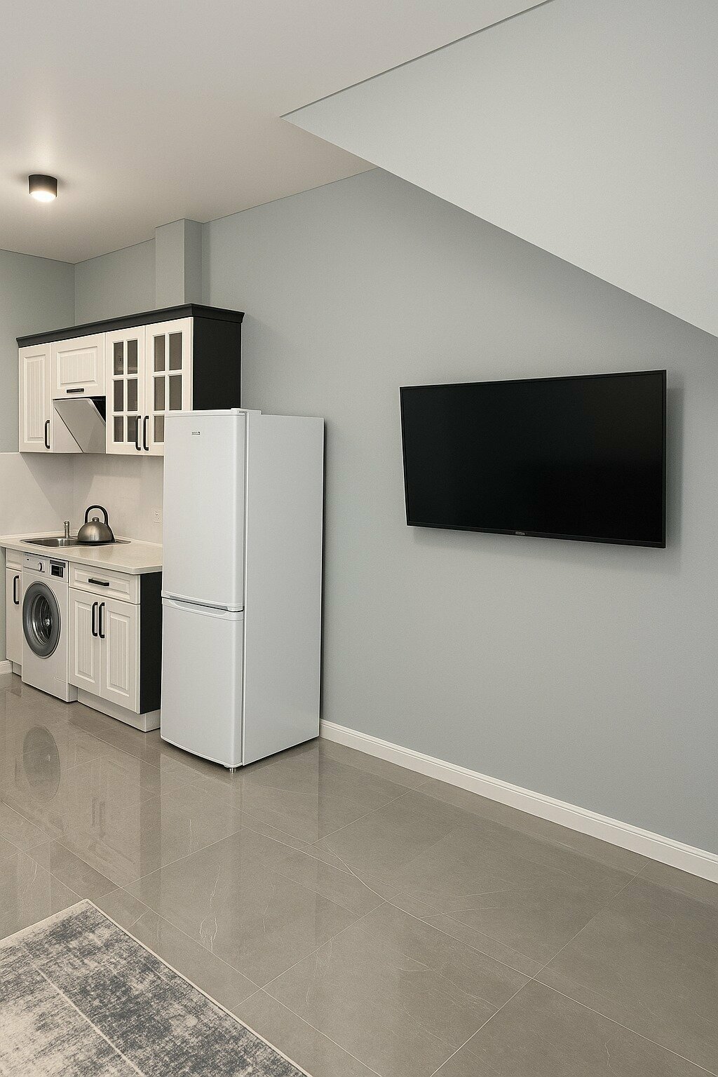 Cемейный номер с собственной ванной комнатой