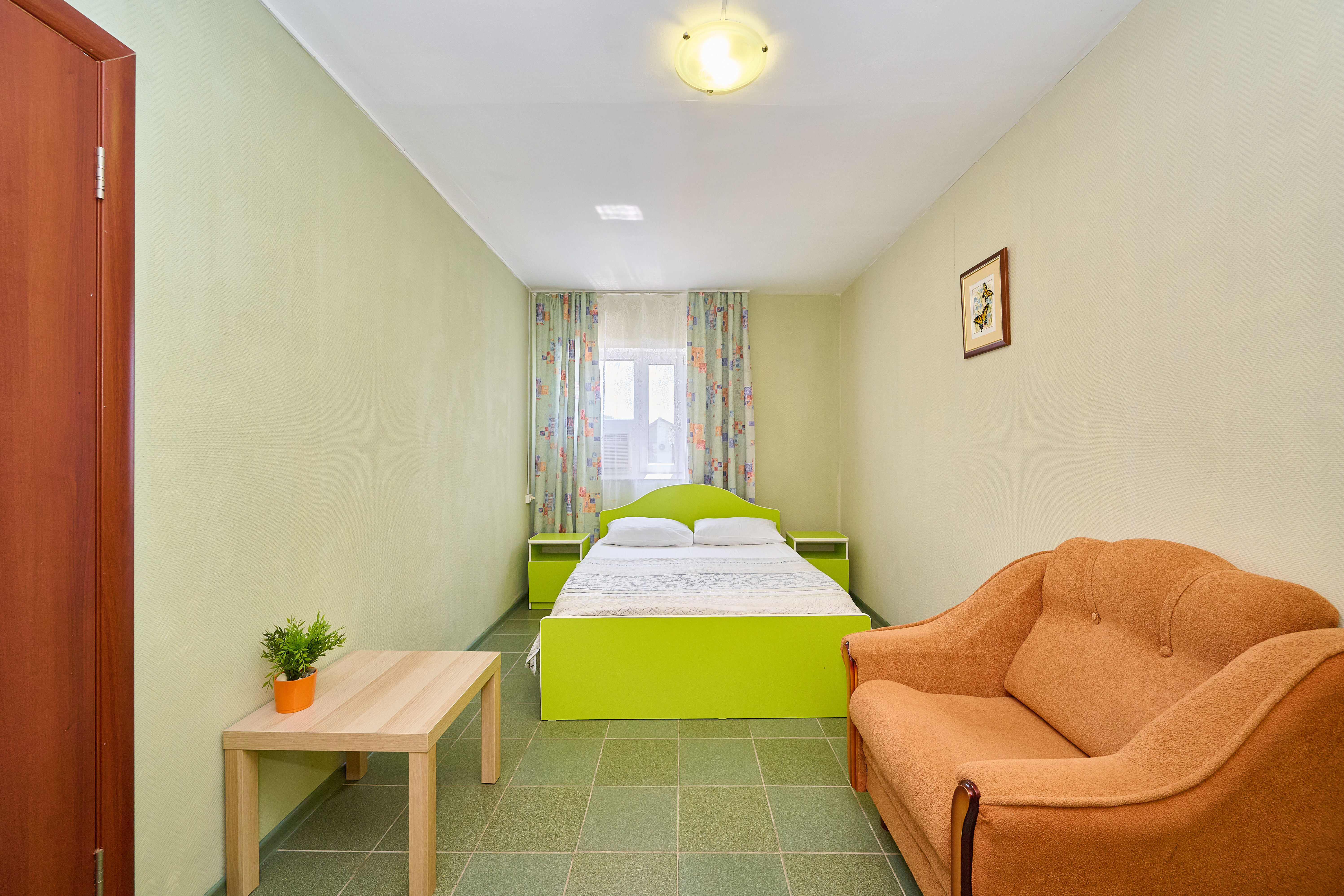 Двухместный номер с двуспальной кроватью. 3 этаж