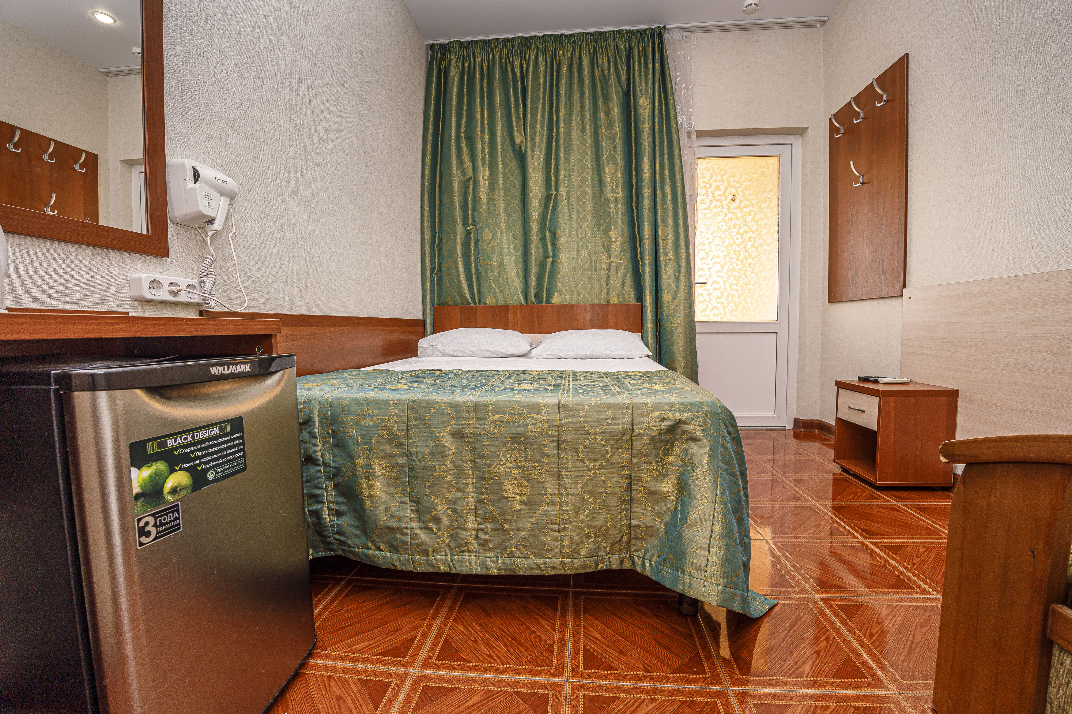 Двухместный номер с 1 кроватью и собственной ванной комнатой