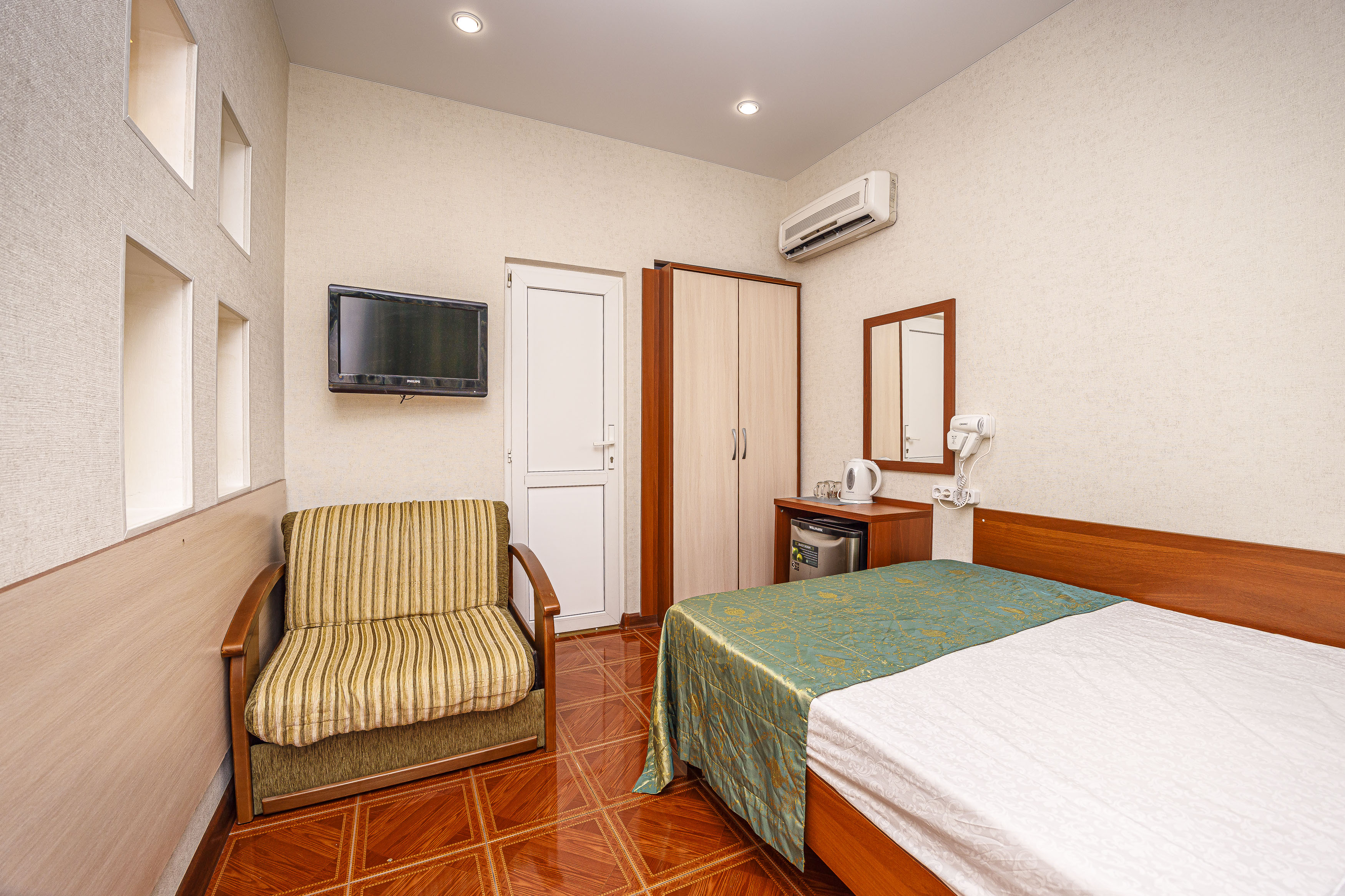 Двухместный номер с 1 кроватью и собственной ванной комнатой