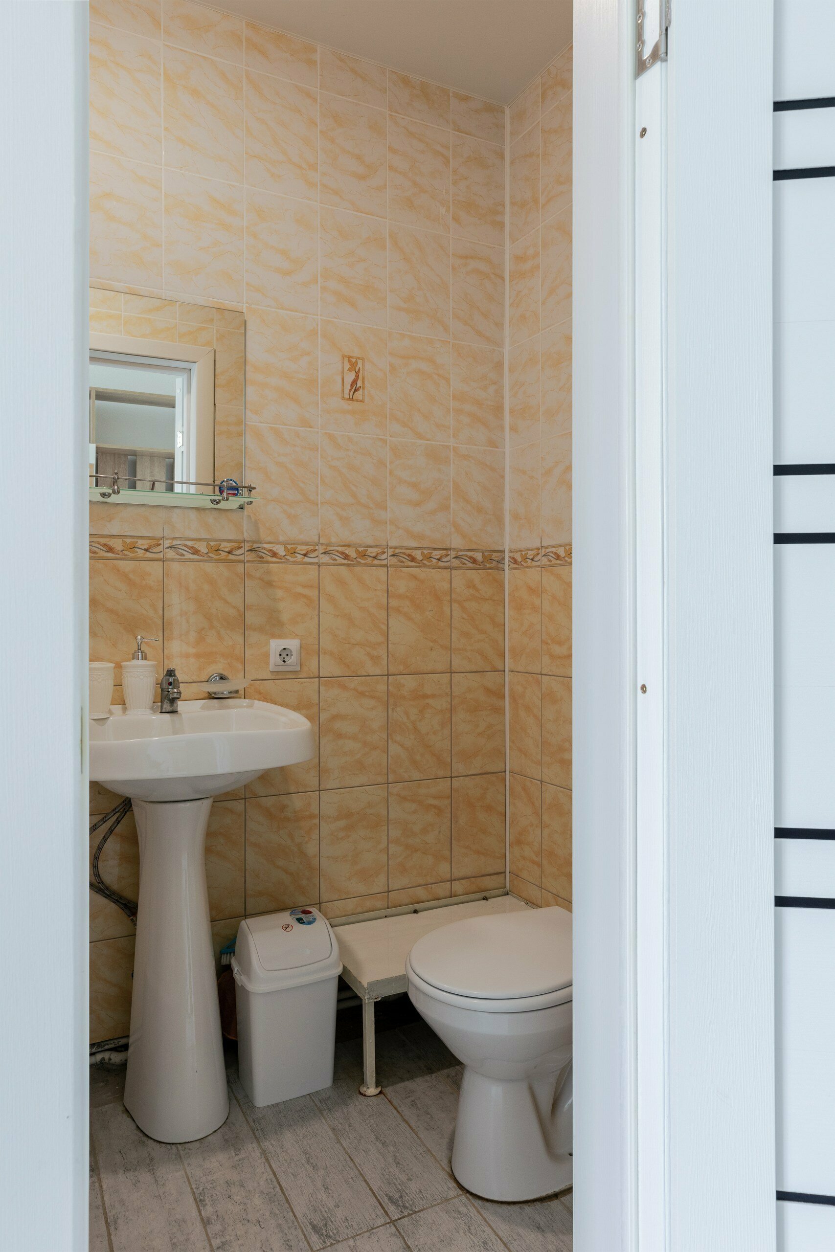 Двухместный номер с 1 кроватью и балконом