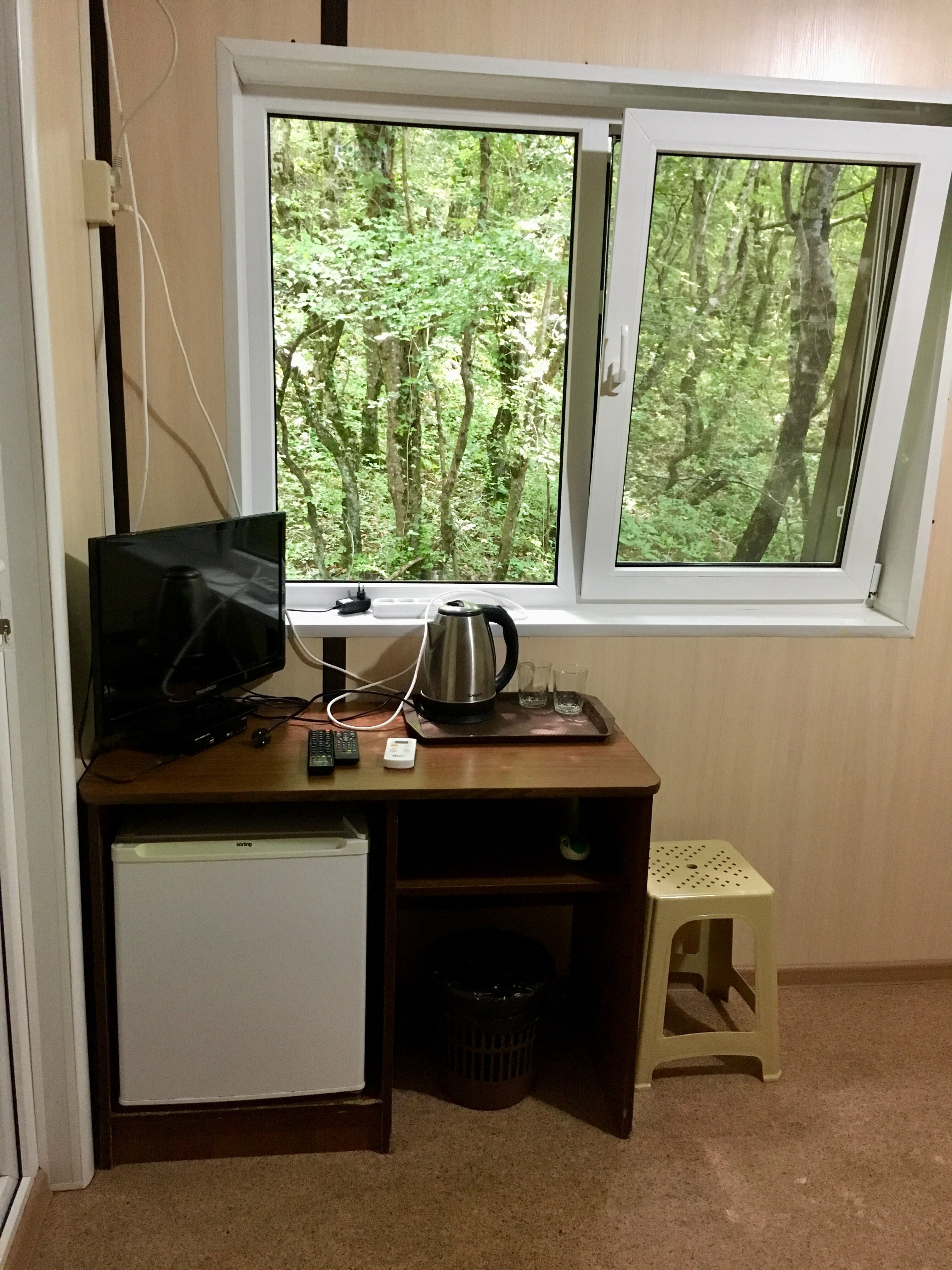 Двухместный номер с 1 кроватью и балконом