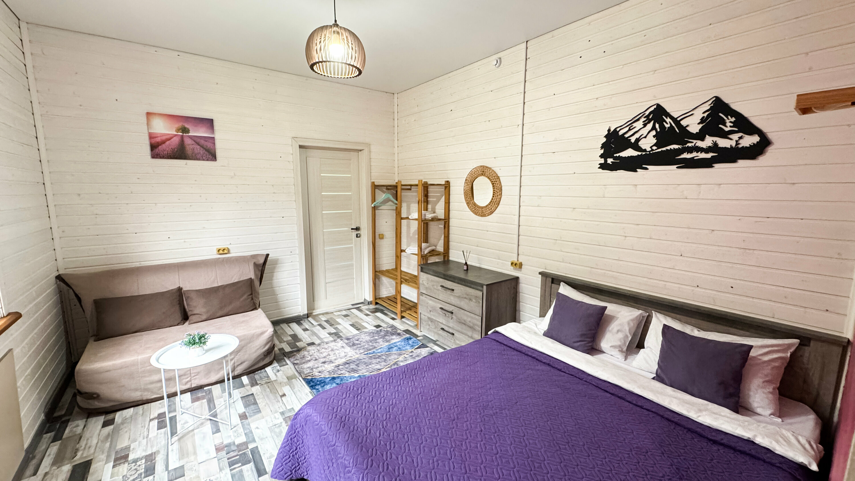 Шале Макси с двумя спальнями и кухней-гостиной