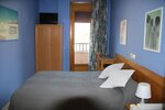 Двухместный номер с 1 двуспальной кроватью в Hostal Burgalés