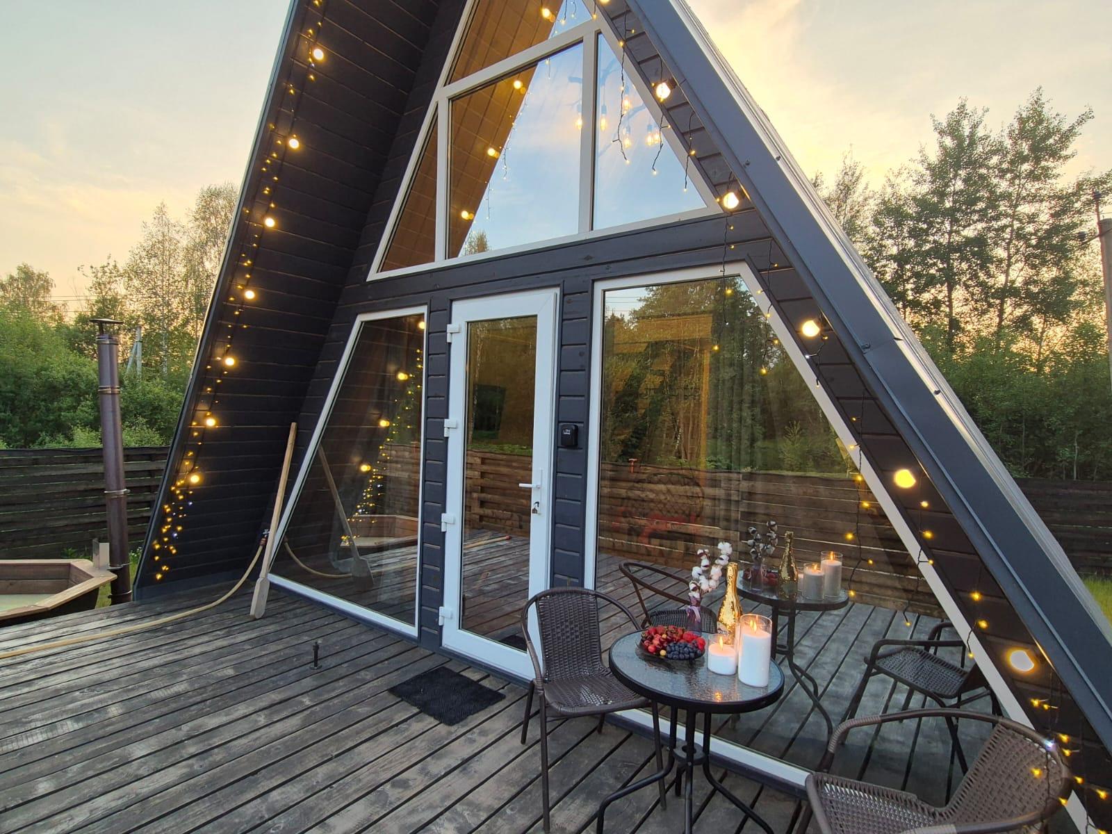 Двухуровневый четырехместный номер