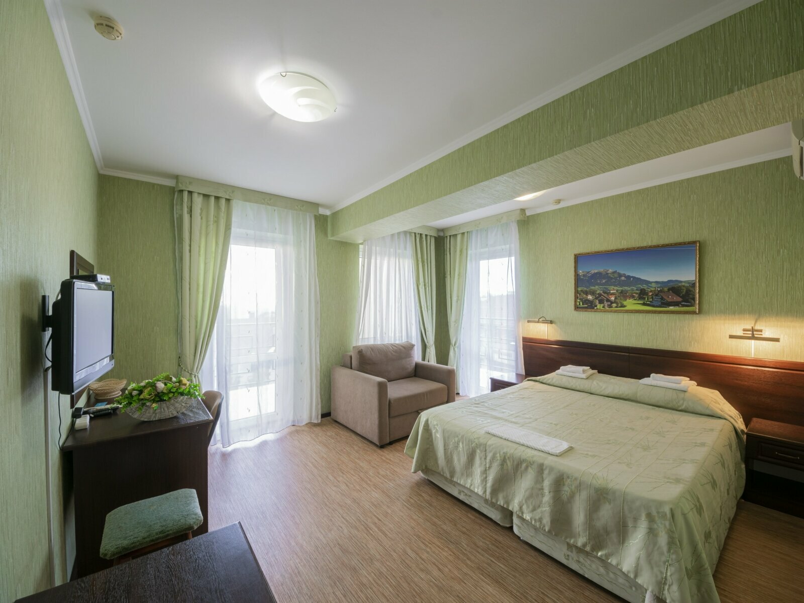 Двухместный номер Делюкс с 1 кроватью или 2 отдельными кроватями, вид на море