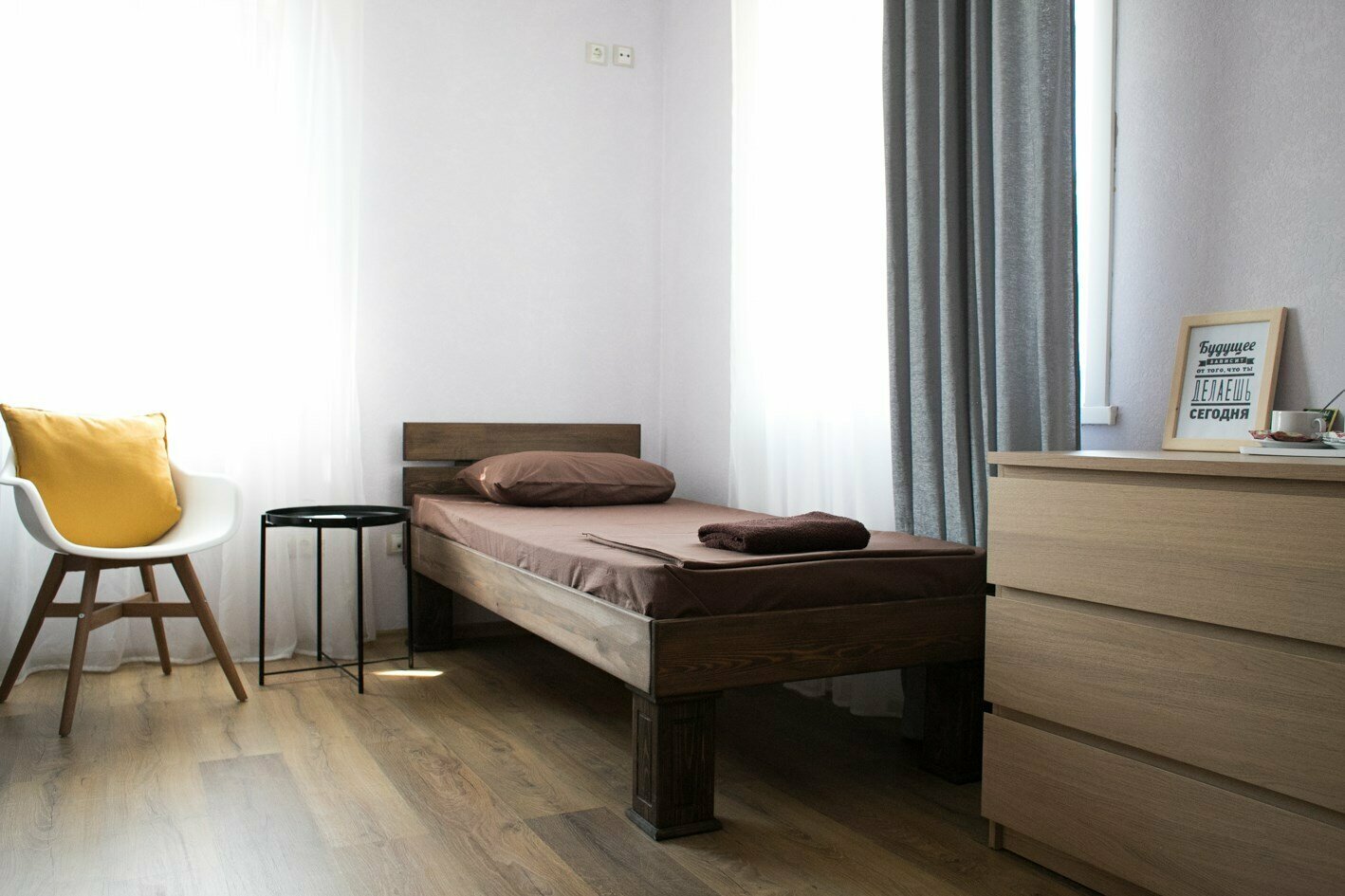 Комфорт двуспальная кровать и односпальная